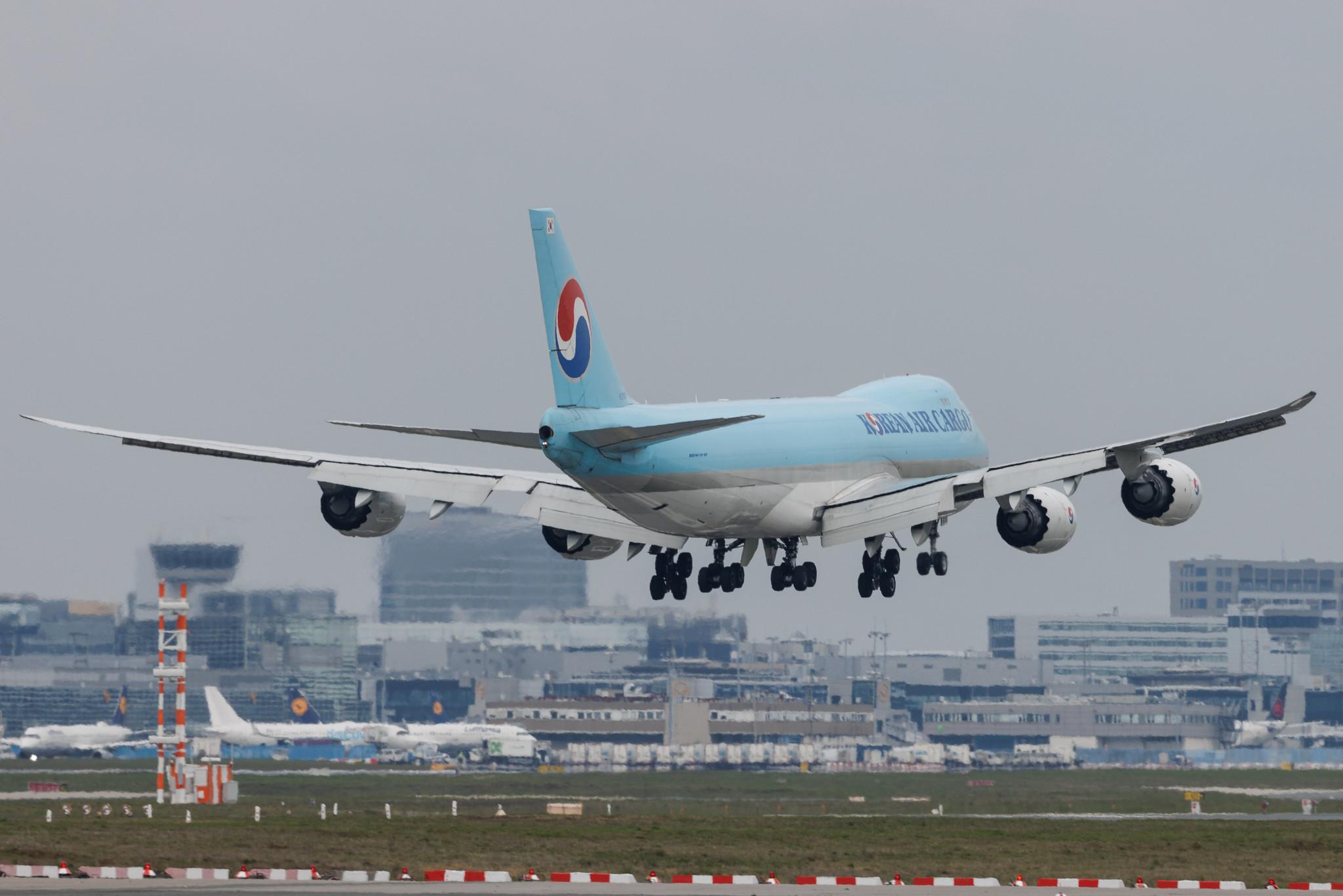 Frankfurt Airport: Korean Air Cargo (KE / KAL) | Operator: Korean Air | Boeing 747-8HT(F) B748 | HL7609 | MSN 37132