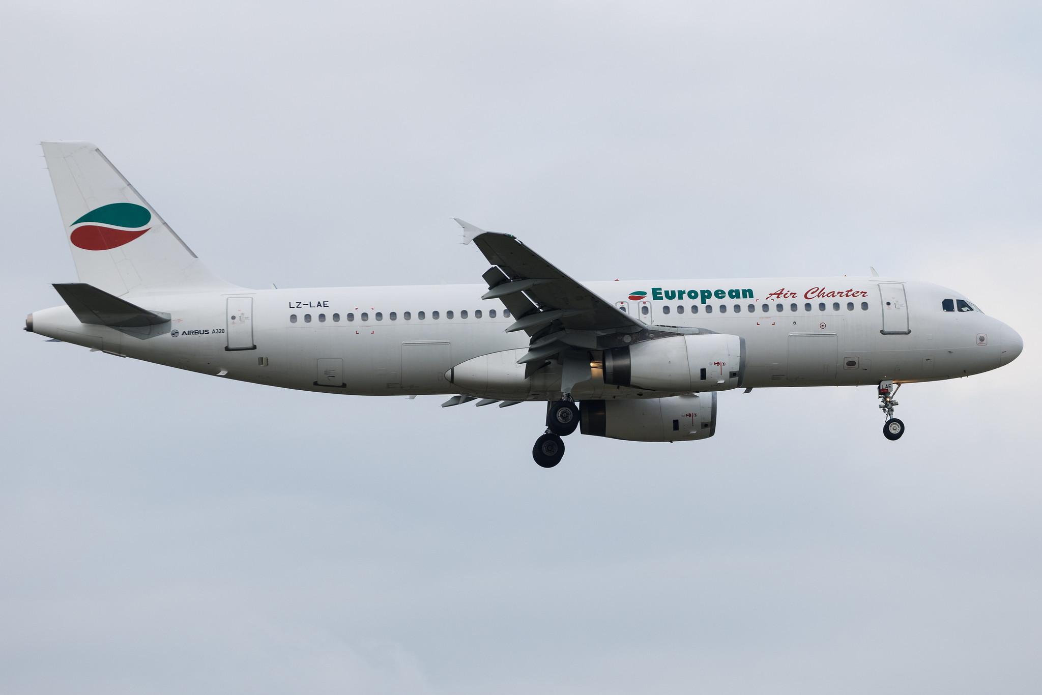 Frankfurt Airport: European Air Charter (H6 / BUC) | Airbus A320-231 A320 | LZ-LAE | MSN 0259