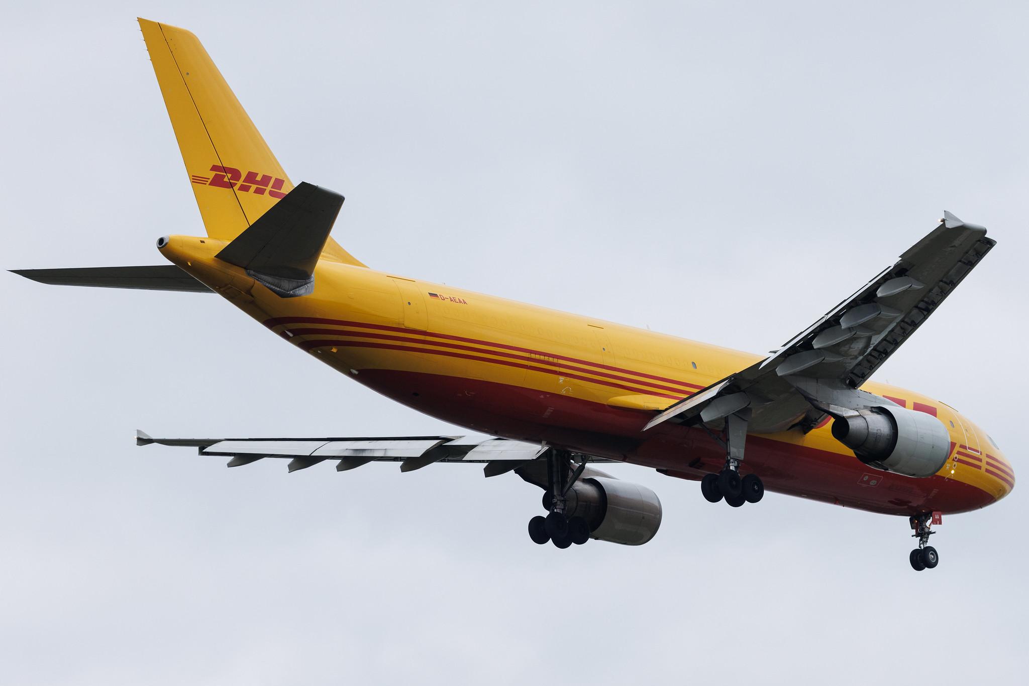 Frankfurt Airport: DHL (D0 / DHK) | Operator: European Air Transport | Airbus A300B4-622R(F) A306 | D-AEAA | MSN 743