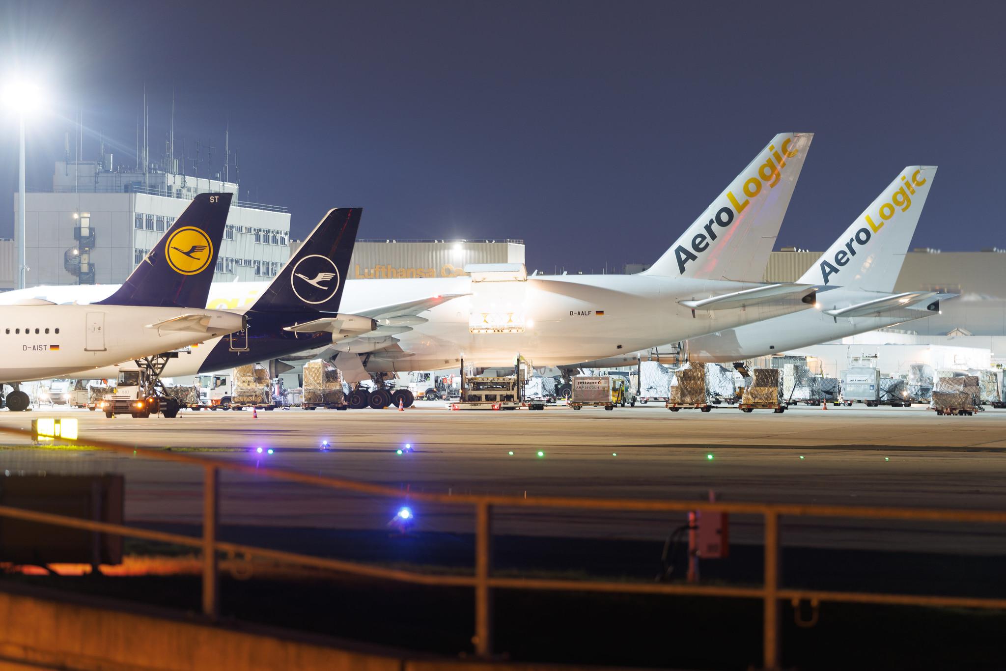 Frankfurt Airport: AeroLogic (3S / BOX) | Boeing 777-FZN B77L | D-AALF | MSN 36201