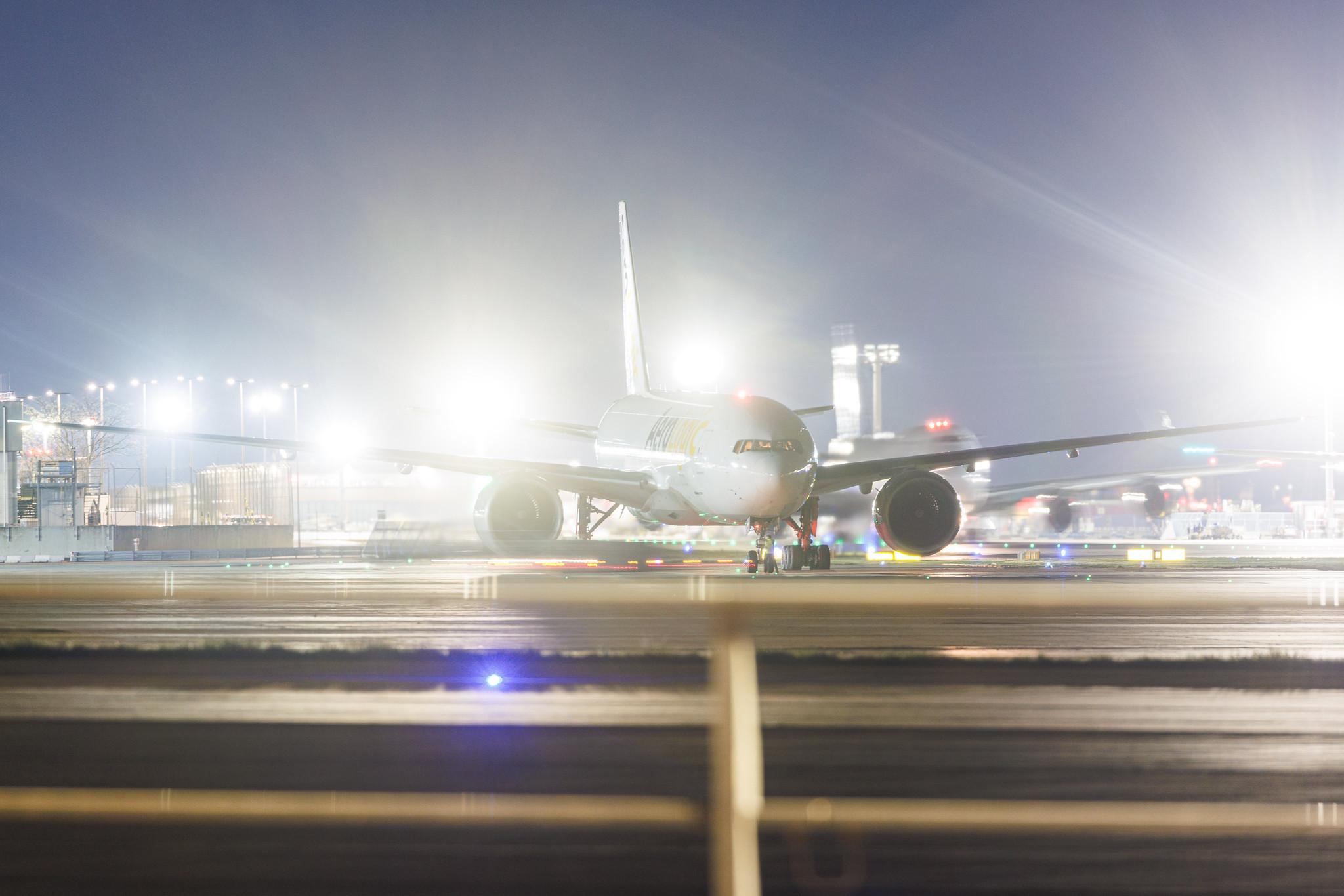 Frankfurt Airport: AeroLogic (3S / BOX) | Boeing 777-F B77L | D-AALN | MSN 66632
