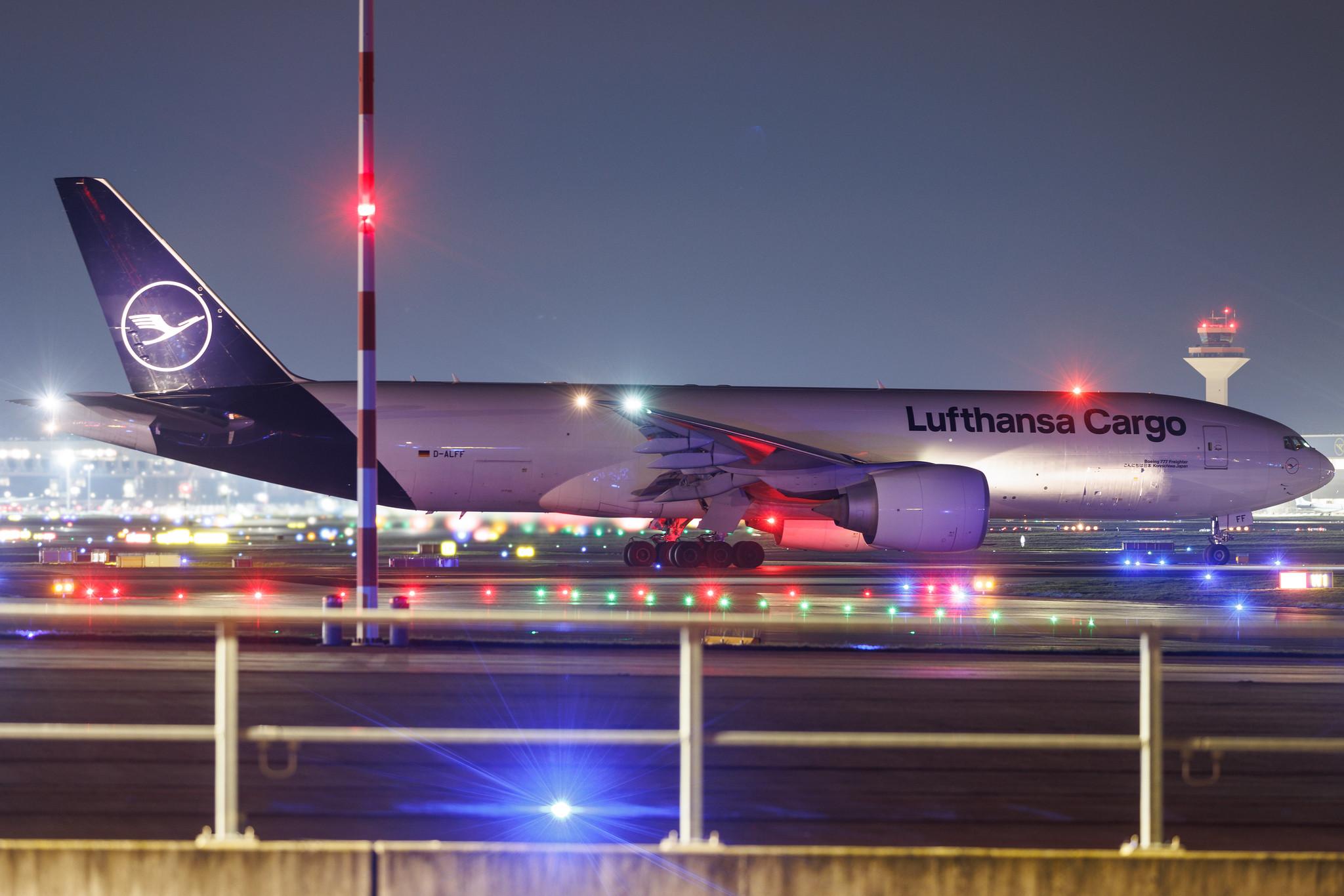Frankfurt Airport: Lufthansa Cargo (/ GEC) | Boeing 777-FBT B77L | D-ALFF | MSN 66089