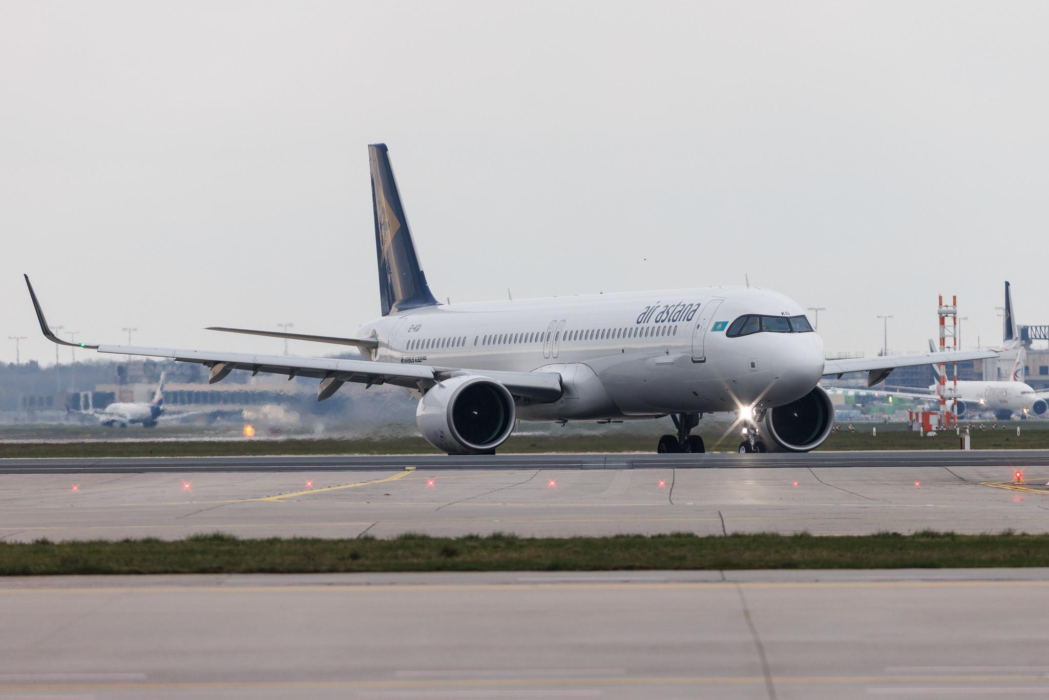 Frankfurt Airport: Air Astana (KC / KZR) | Airbus A321-271NX A21N | EI-KGI | MSN 10902