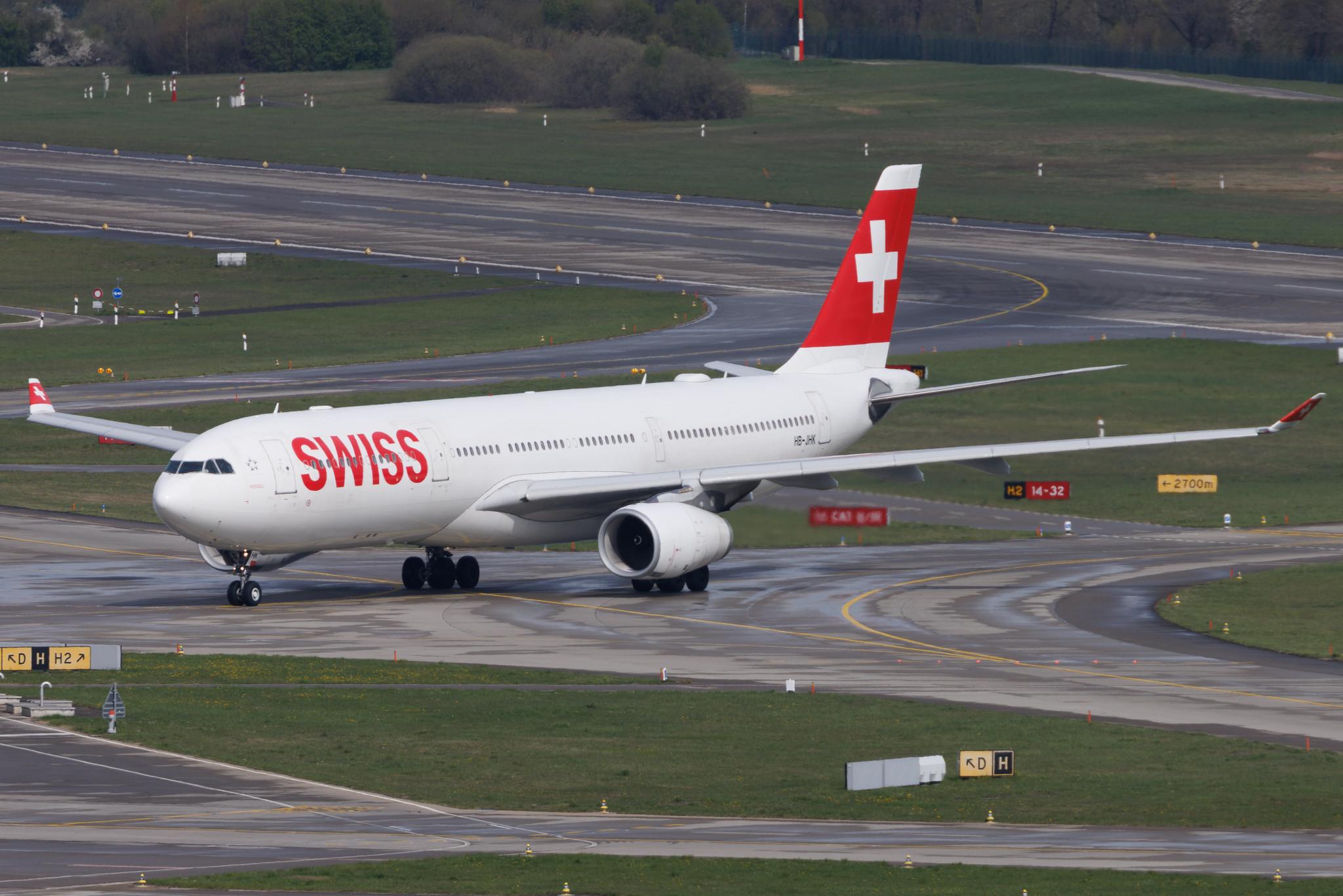 Flughafen Zürich: Swiss (LX / SWR) | Airbus A330-343 A333 | HB-JHK | MSN 1276