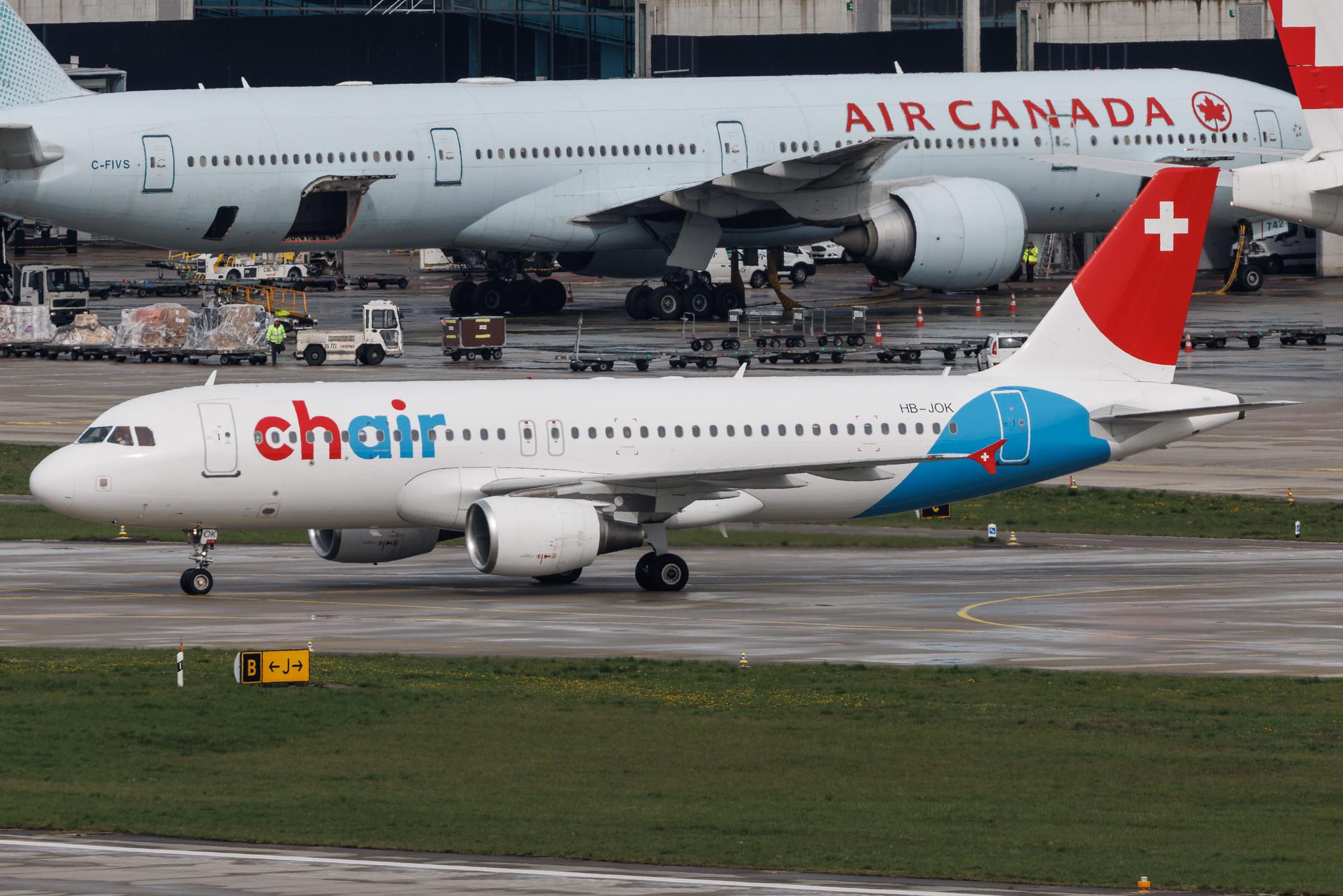 Flughafen Zürich: Chair Airlines (GM / GSW) | Airbus A320-214 A320 | HB-JOK | MSN 3923