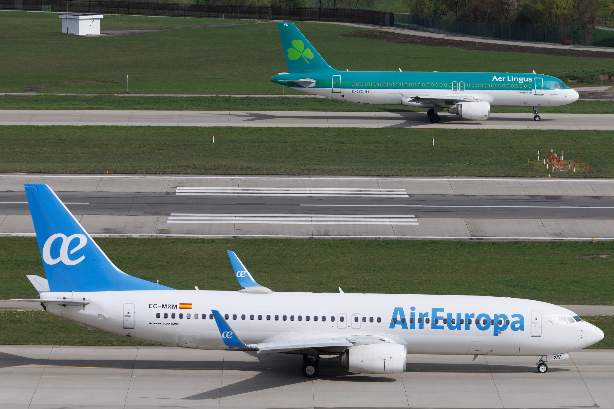 Flughafen Zürich: Air Europa (UX / AEA) | Boeing 737-85P B738 | EC-MXM | MSN 60591