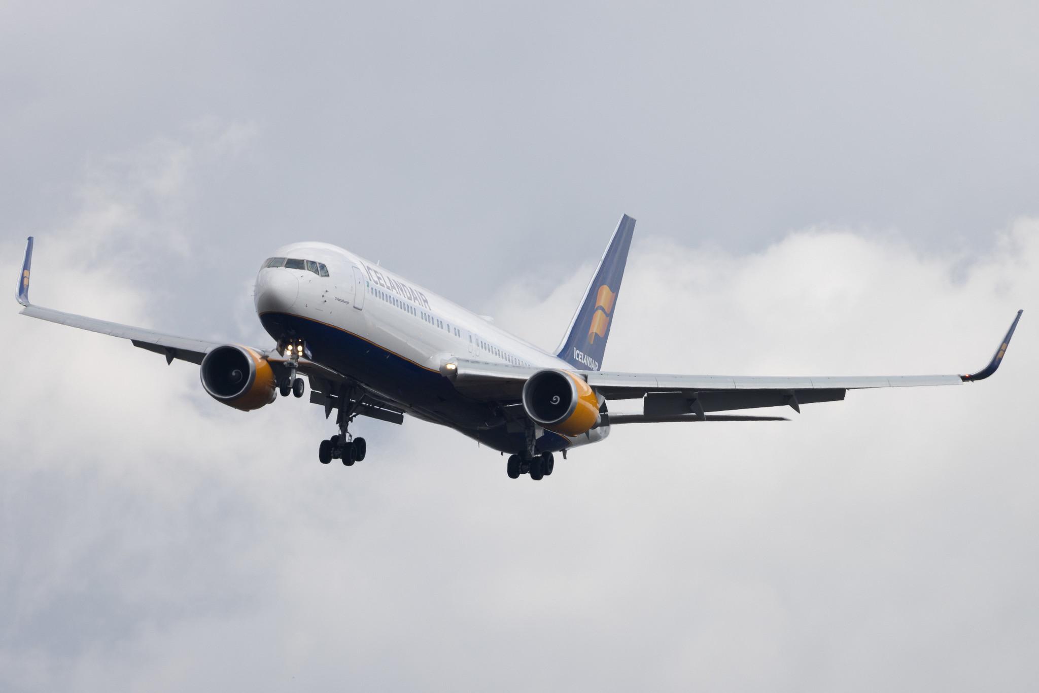 Frankfurt Airport: Icelandair (FI / ICE) | Boeing 767-319(ER) B763 | TF-ISN | MSN 30586