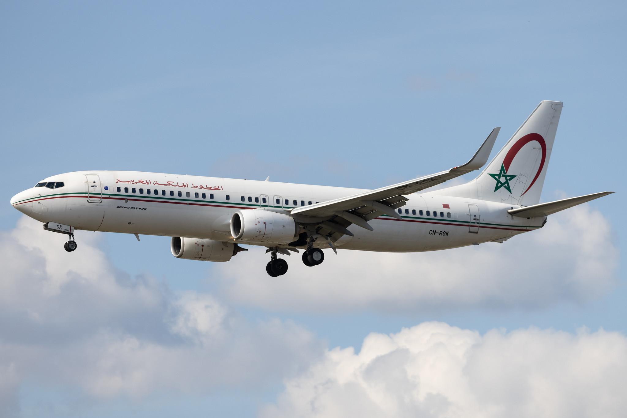 Frankfurt Airport: Royal Air Maroc (AT / RAM) | Boeing 737-8B6 B738 | CN-RGK | MSN 33073