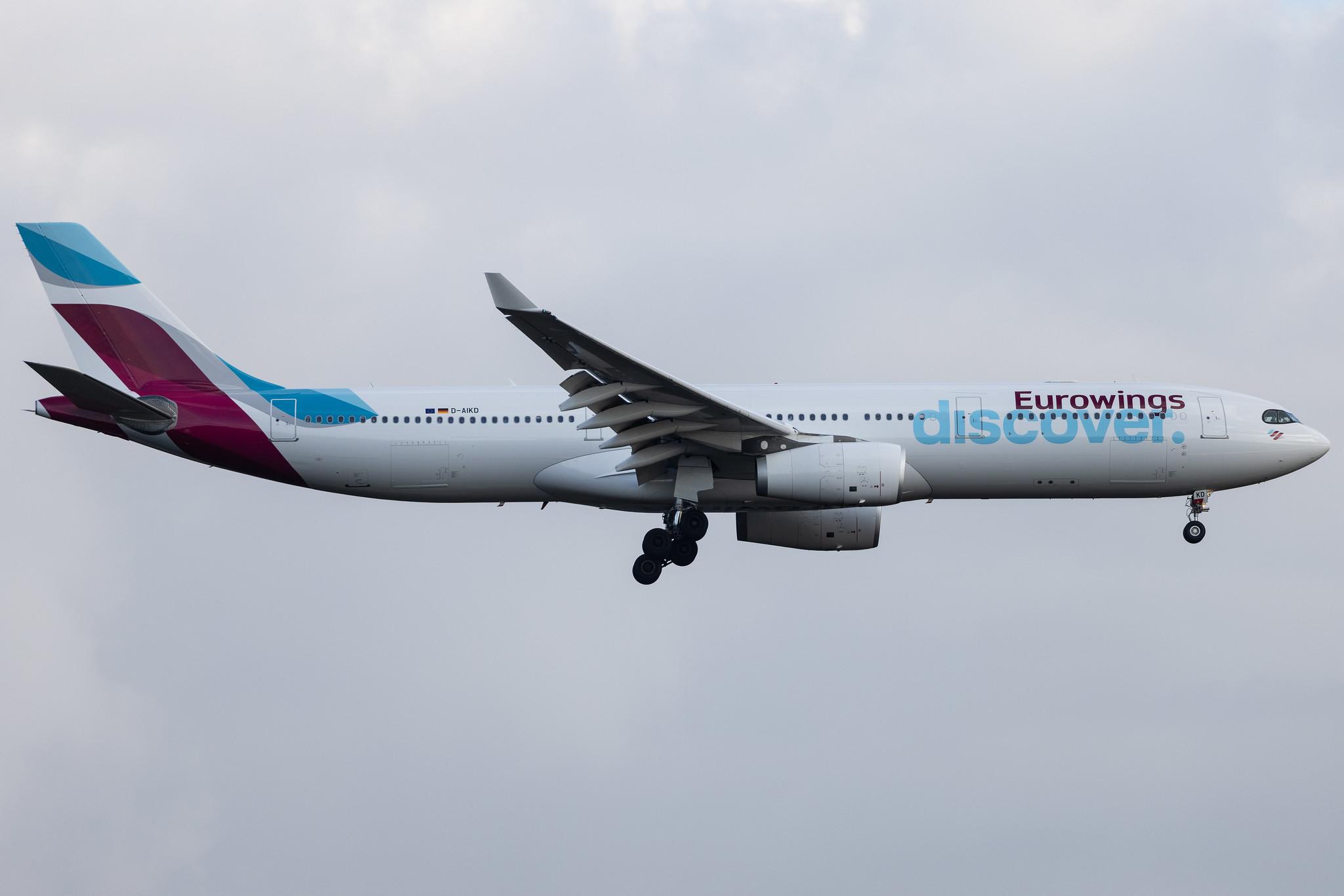 Frankfurt Airport: Lufthansa (LH / DLH) | Airbus A330-343 A333 | D-AIKD | MSN 0629