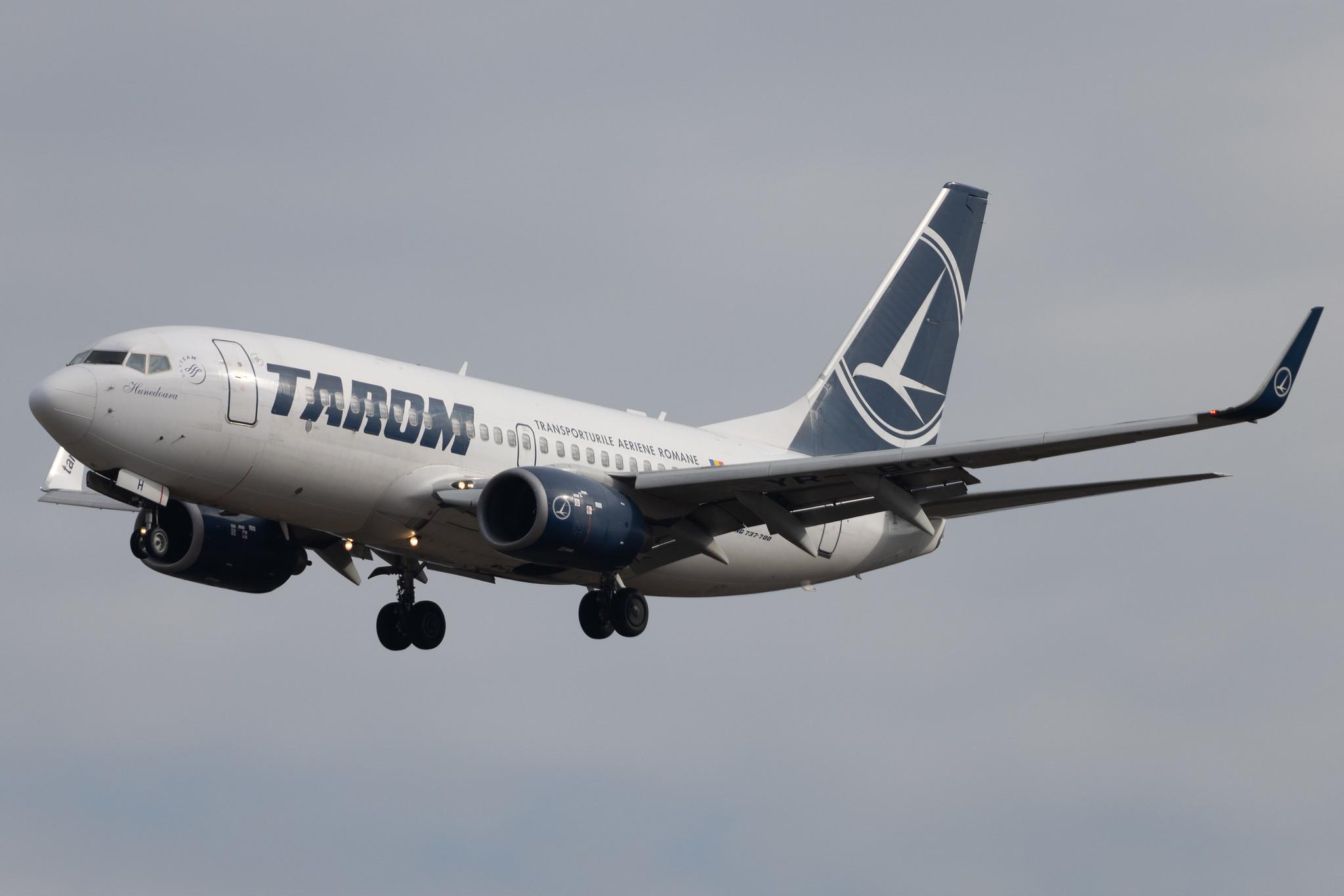 Frankfurt Airport: Tarom (RO / ROT) | Boeing 737-78J B737 | YR-BGH | MSN 28438