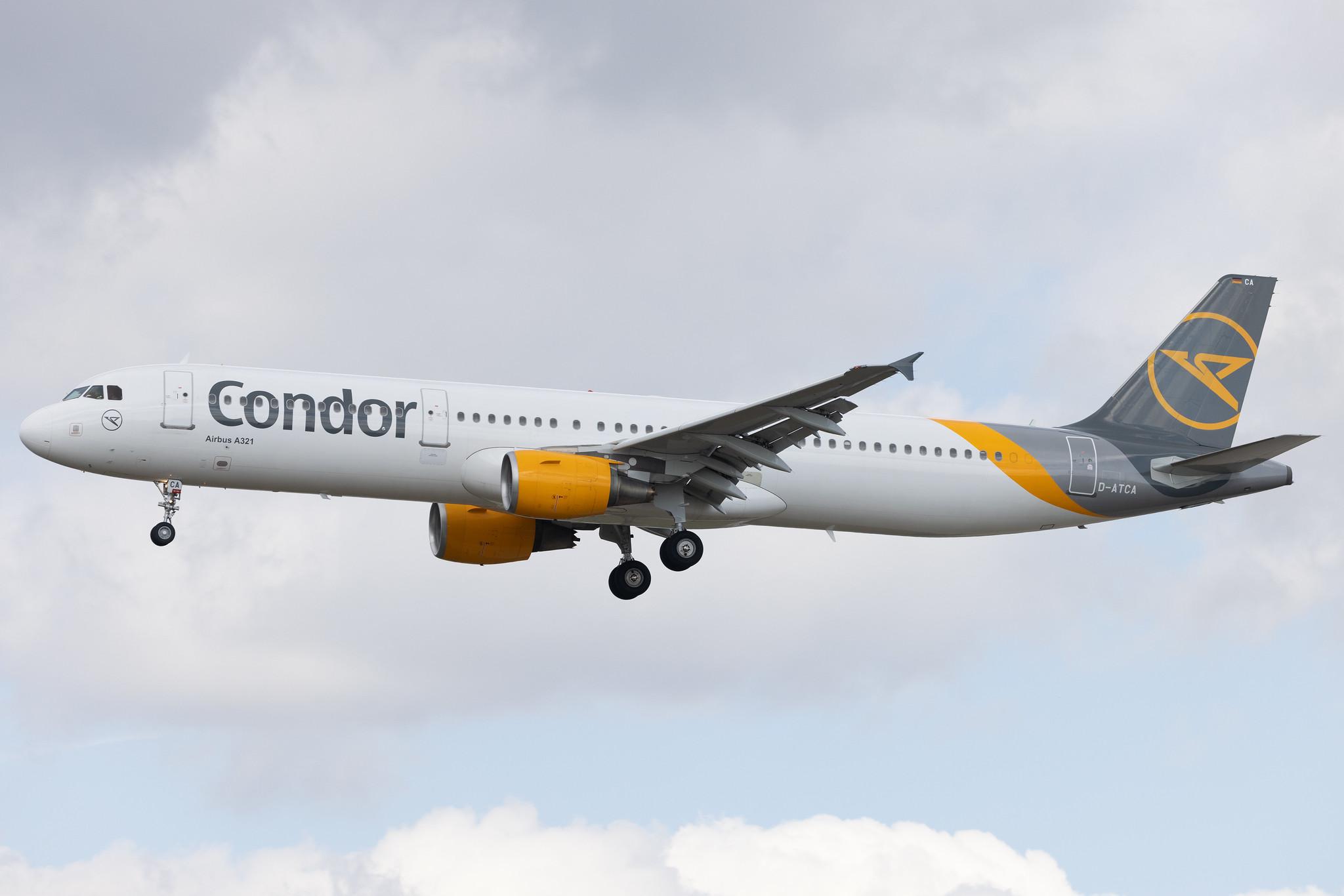 Frankfurt Airport: Condor (DE / CFG) | Airbus A321-211 A321 | D-ATCA | MSN 4334