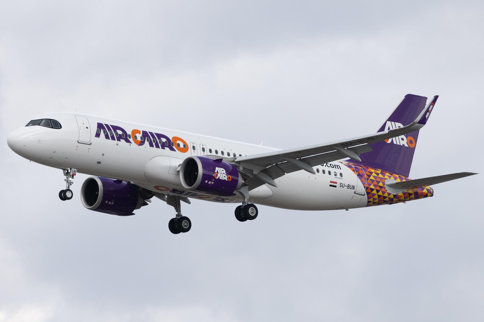 Frankfurt Airport: Air Cairo (SM / MSC) | Airbus A320-251N A20N | SU-BUN | MSN 10680