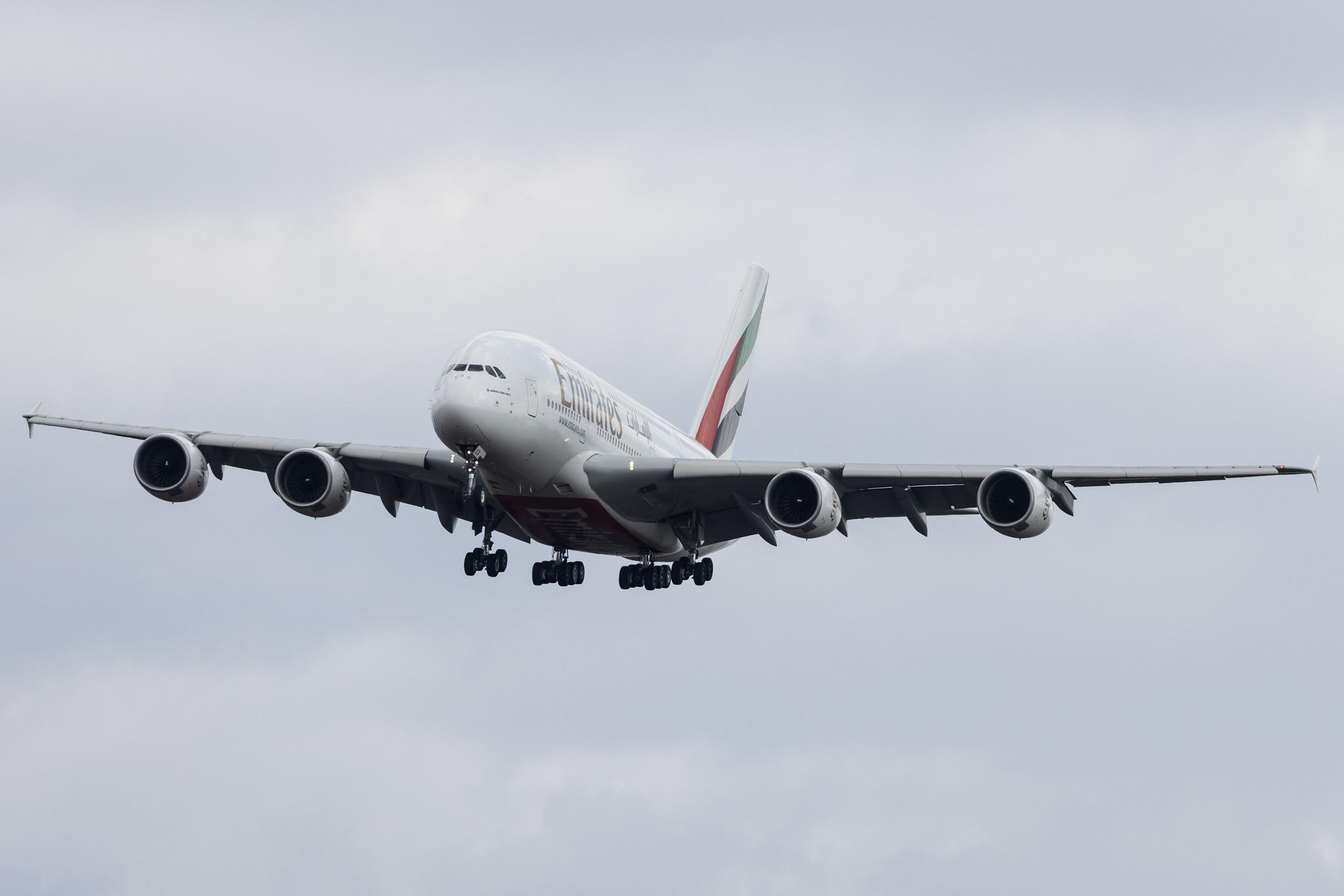 Frankfurt Airport: Emirates (EK / UAE) | Airbus A380-861 A388 | A6-EEG | MSN 116