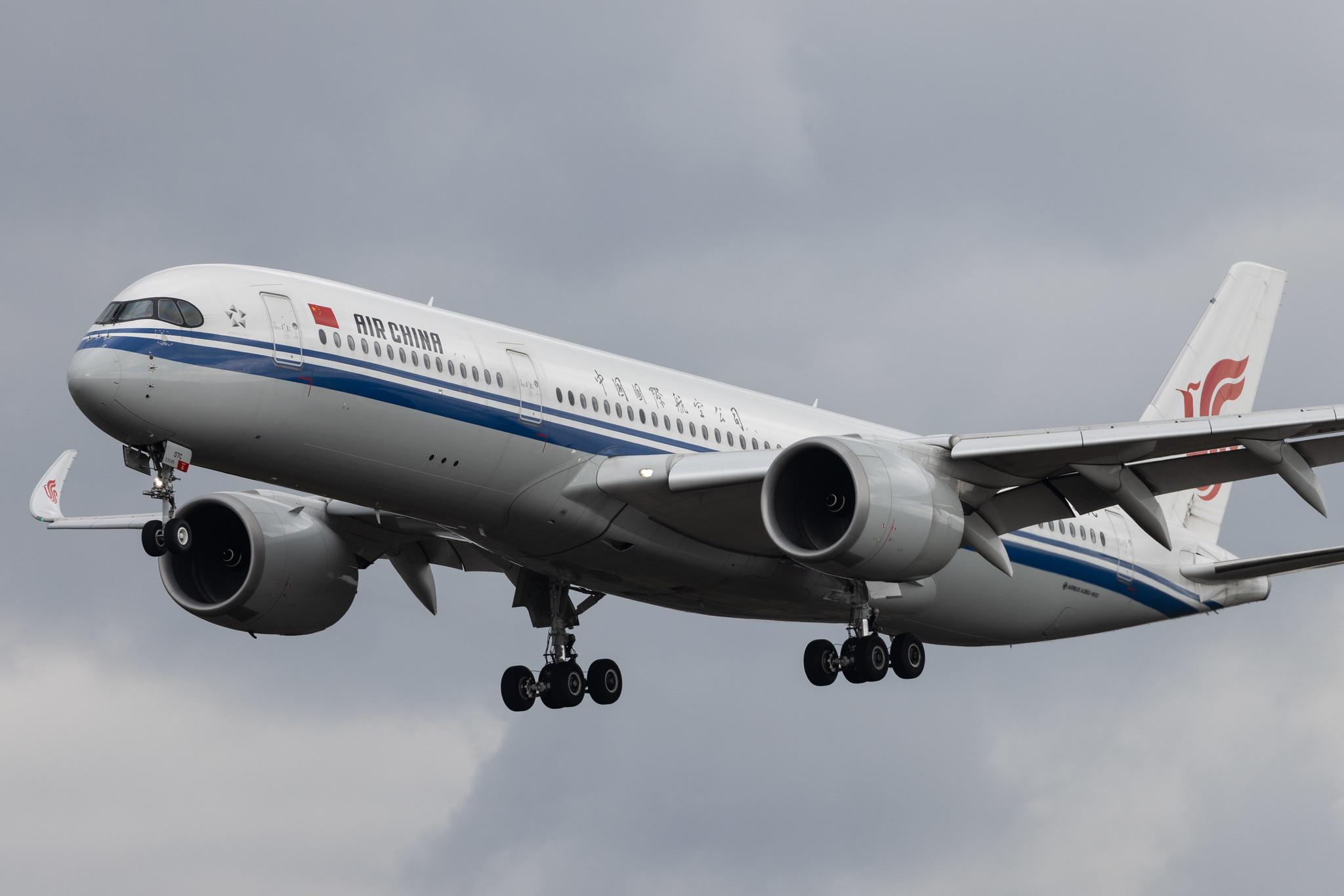 Frankfurt Airport: Air China (CA / CCA) | Airbus A350-941 A359 | B-307C | MSN 284