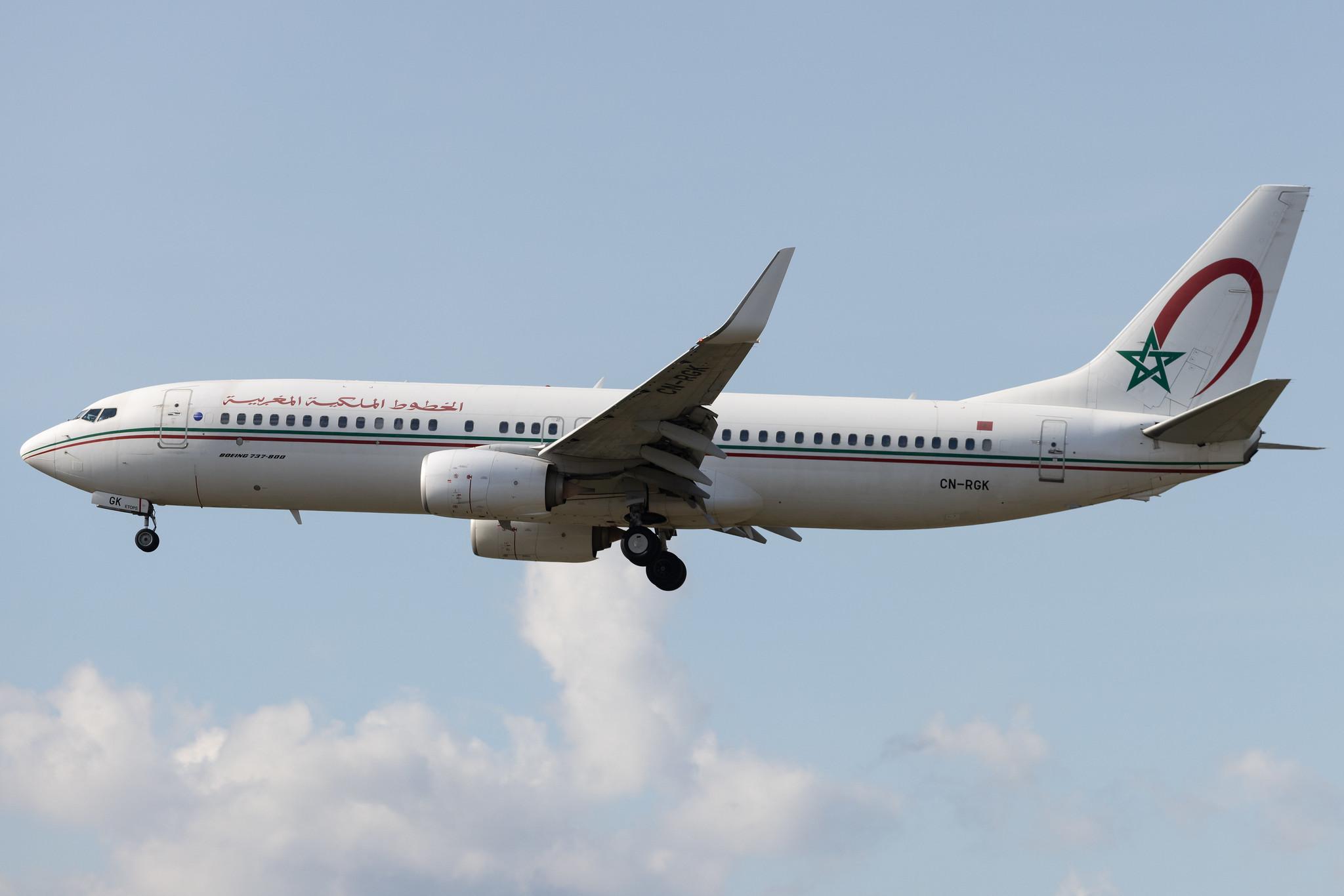Frankfurt Airport: Royal Air Maroc (AT / RAM) | Boeing 737-8B6 B738 | CN-RGK | MSN 33073