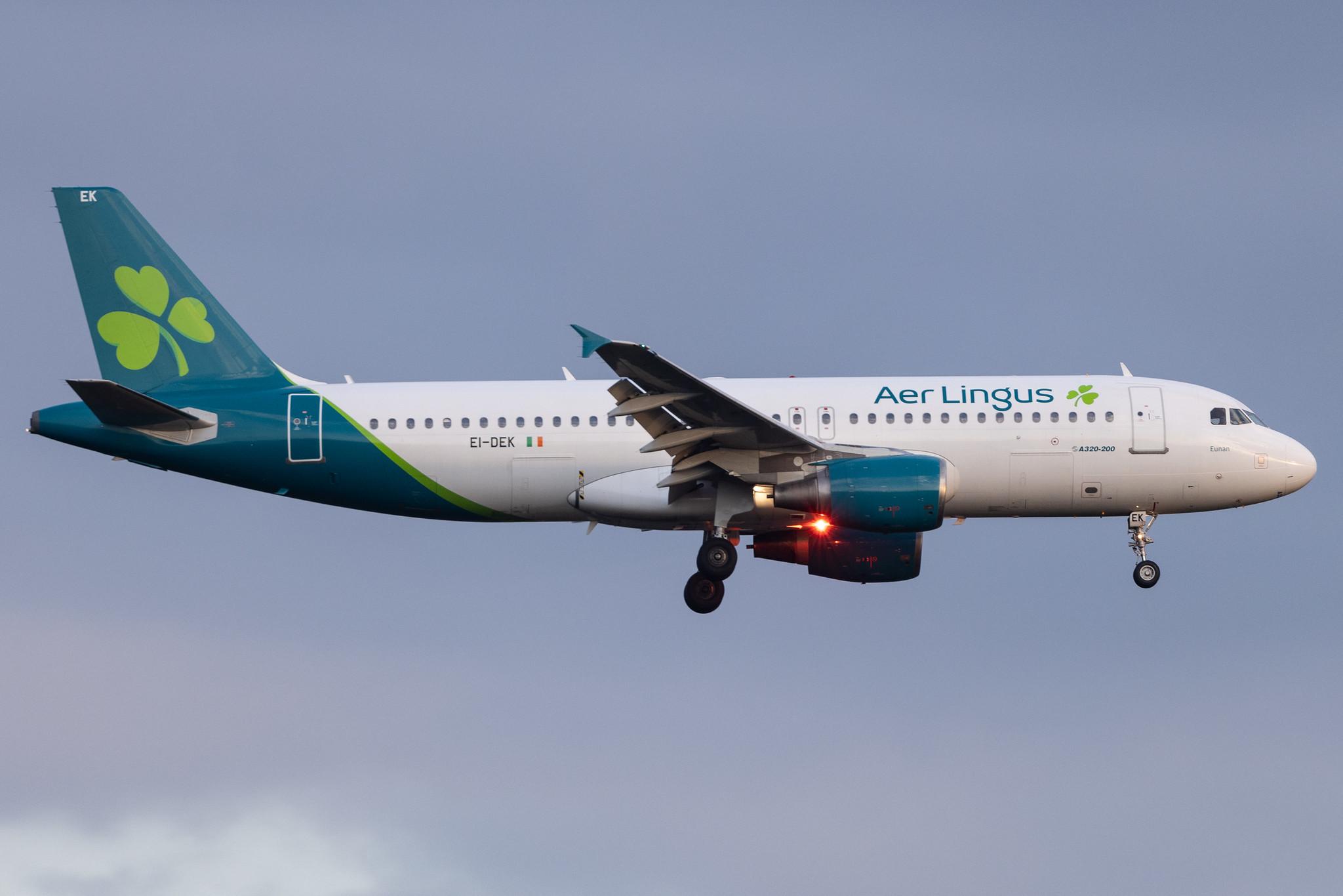 Frankfurt Airport: Aer Lingus (EI / EIN) | Airbus A320-214 A320 | EI-DEK | MSN 2399