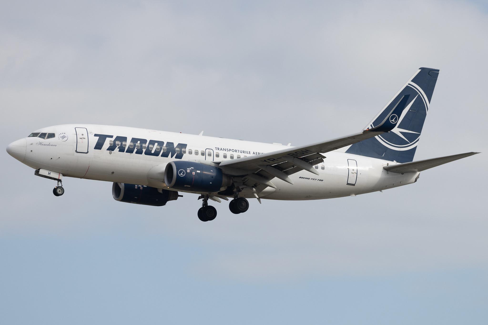 Frankfurt Airport: Tarom (RO / ROT) | Boeing 737-78J B737 | YR-BGH | MSN 28438
