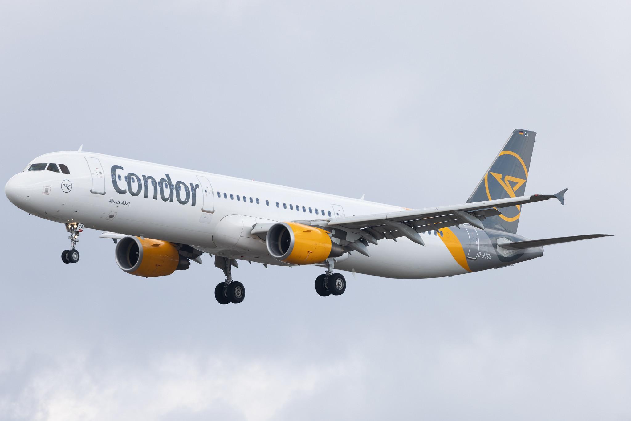 Frankfurt Airport: Condor (DE / CFG) | Airbus A321-211 A321 | D-ATCA | MSN 4334