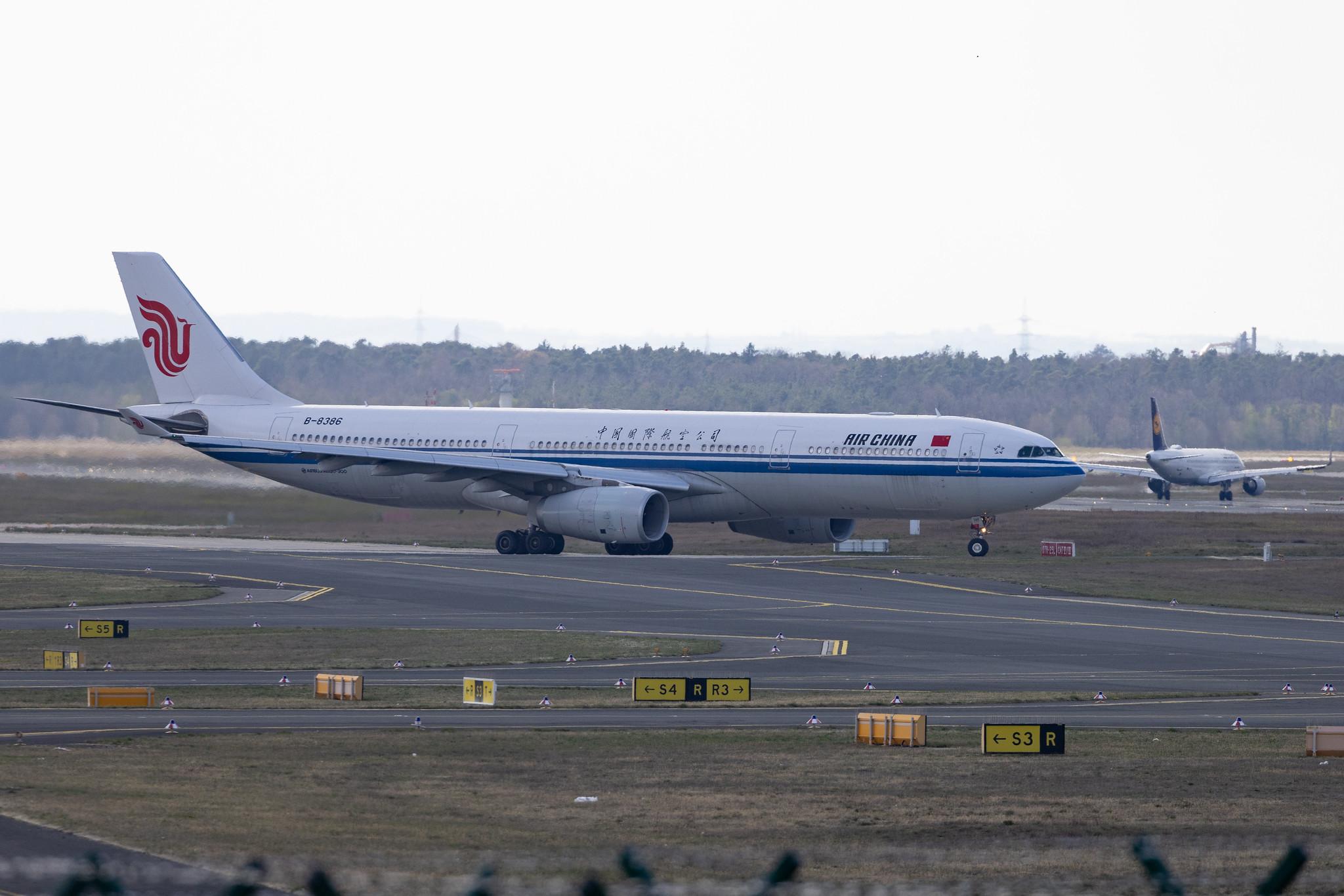 Frankfurt Airport: Air China (CA / CCA) | Airbus A330-343 A333 | B-8386 | MSN 1811