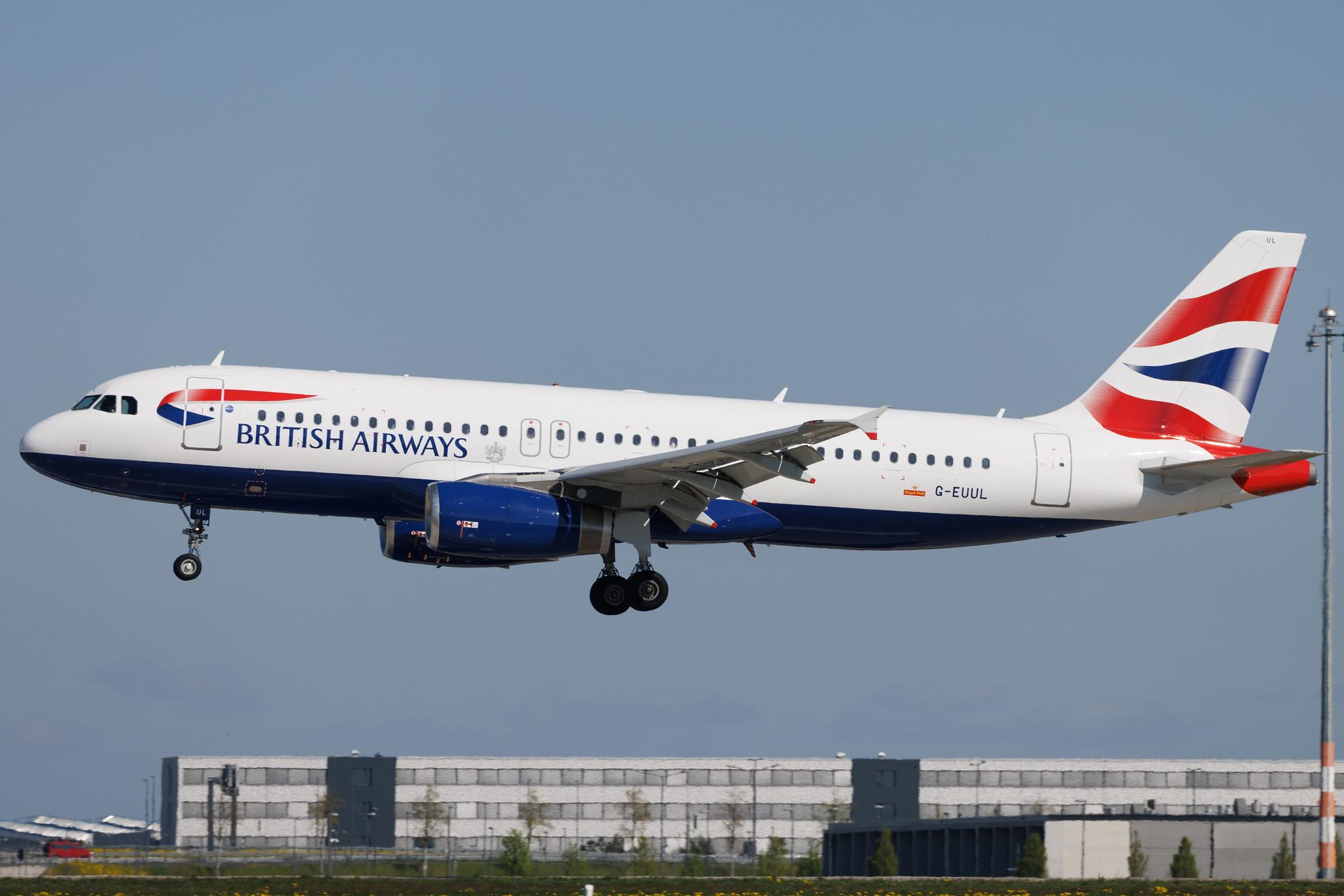 Flughafen Berlin Brandenburg: British Airways (BA / BAW) | Airbus A320-232 A320 | G-EUUL | MSN 1708