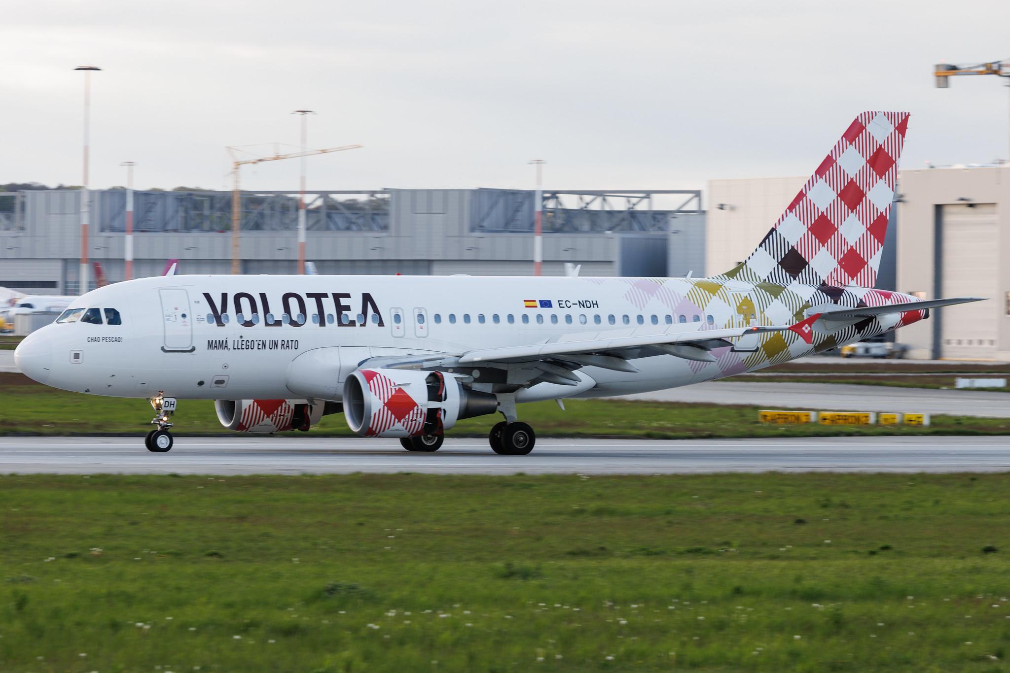 Hamburg Finkenwerder: Volotea (V7 / VOE) | Airbus A319-111 A319 | EC-NDH | MSN 03403