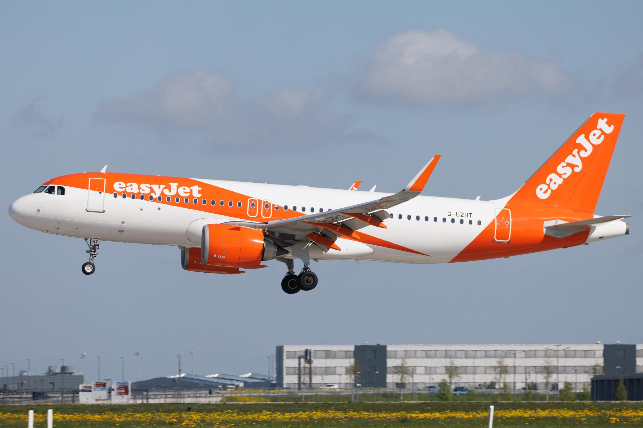 Flughafen Berlin Brandenburg: easyJet (U2 / EZY) | Airbus A320-251N A20N | G-UZHT | MSN 08662