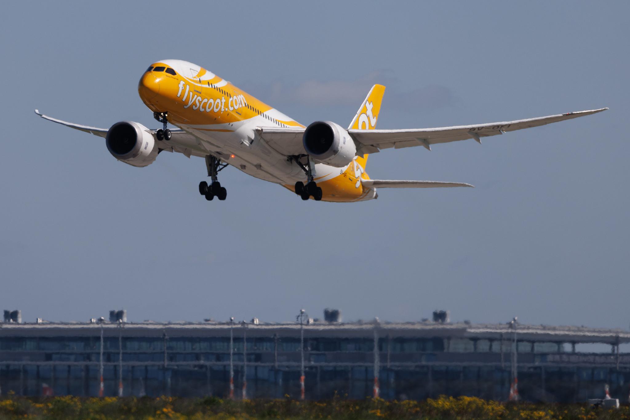 Flughafen Berlin Brandenburg: Scoot (TR / TGW) | Boeing 787-8 Dreamliner B788 | 9V-OFI | MSN 37125