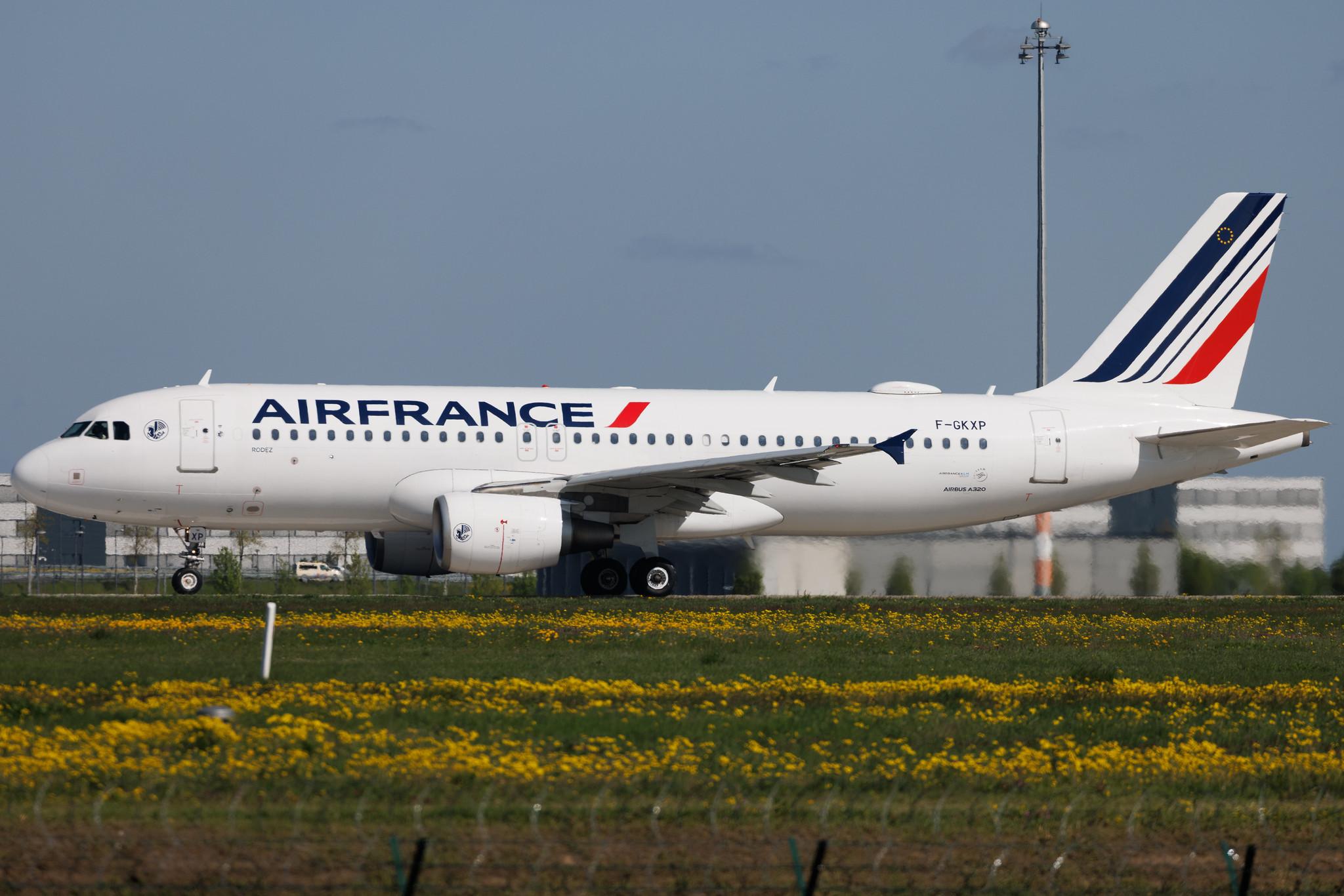 Flughafen Berlin Brandenburg: Air France (AF / AFR) | Airbus A320-214 A320 | F-GKXP | MSN 3470