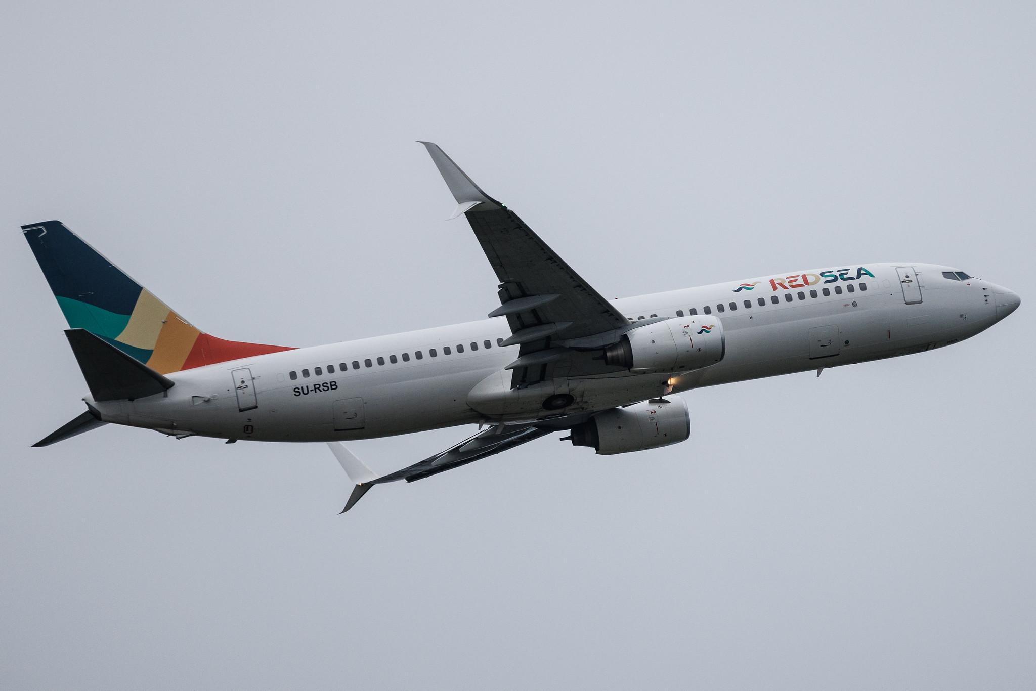 Hamburg Airport: Red Sea Airlines (RS / RSX) | Boeing 737-8Q8 B738 | SU-RSB | MSN 29369