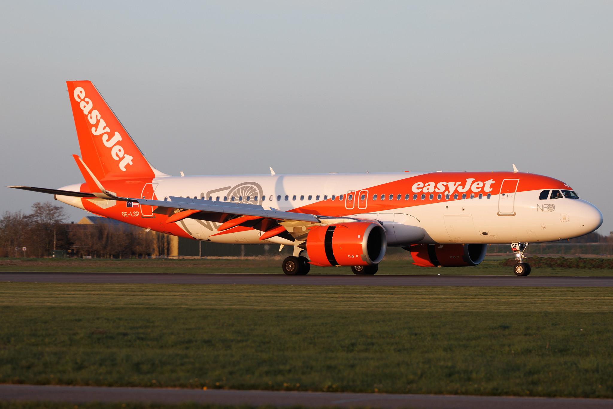 Amsterdam Schiphol: easyJet (U2 / EZY) | Livery: NEO Livery | Operator: easyJet Europe | Airbus A320-251N A20N | OE-LSP | MSN 11244