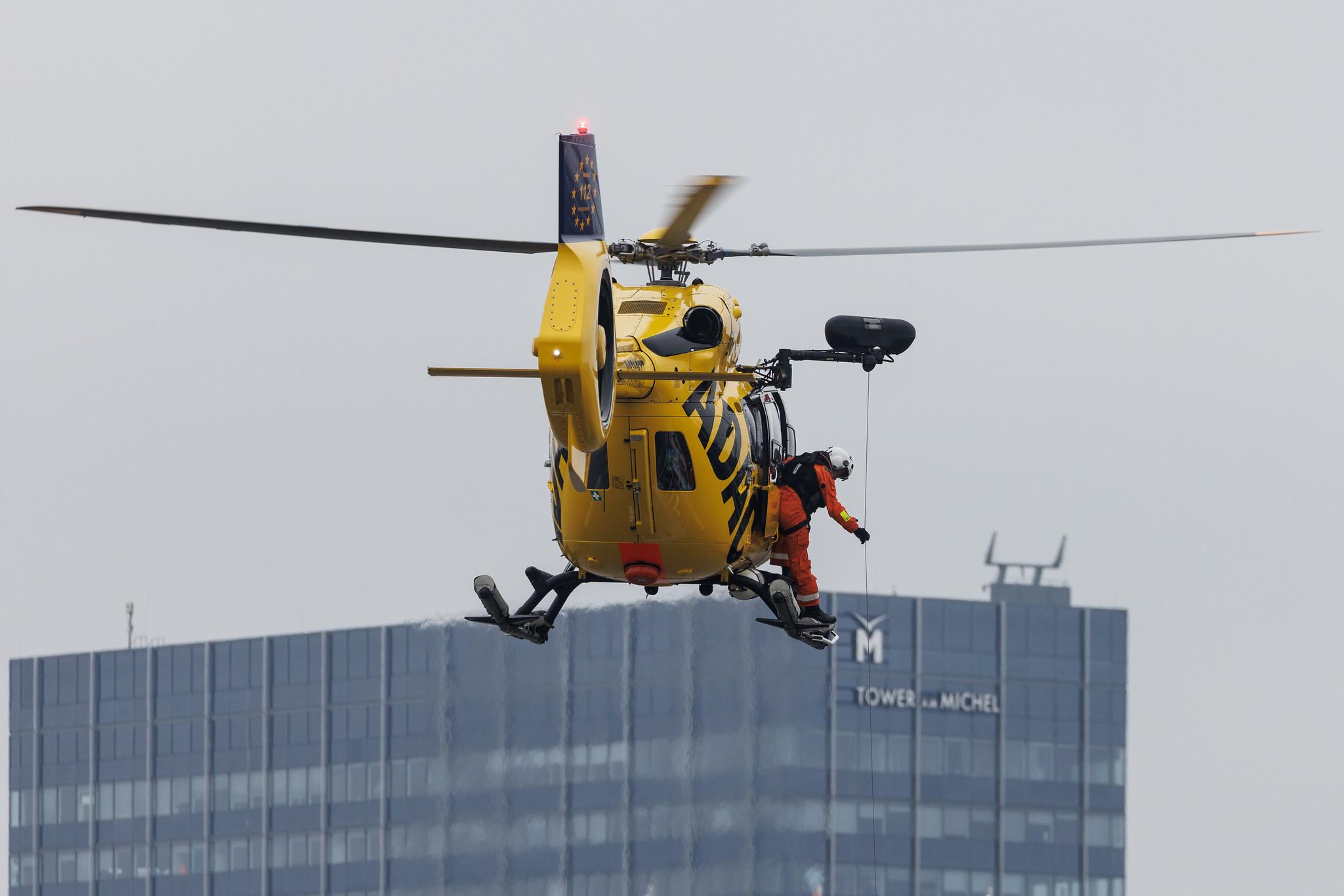 SOS Joint Rescue Operation: ADAC Luftrettung (/ CHX) | Operator: Germany - Air Ambulance |  Airbus Helicopters H145 EC45 | D-HYAG | MSN 20054