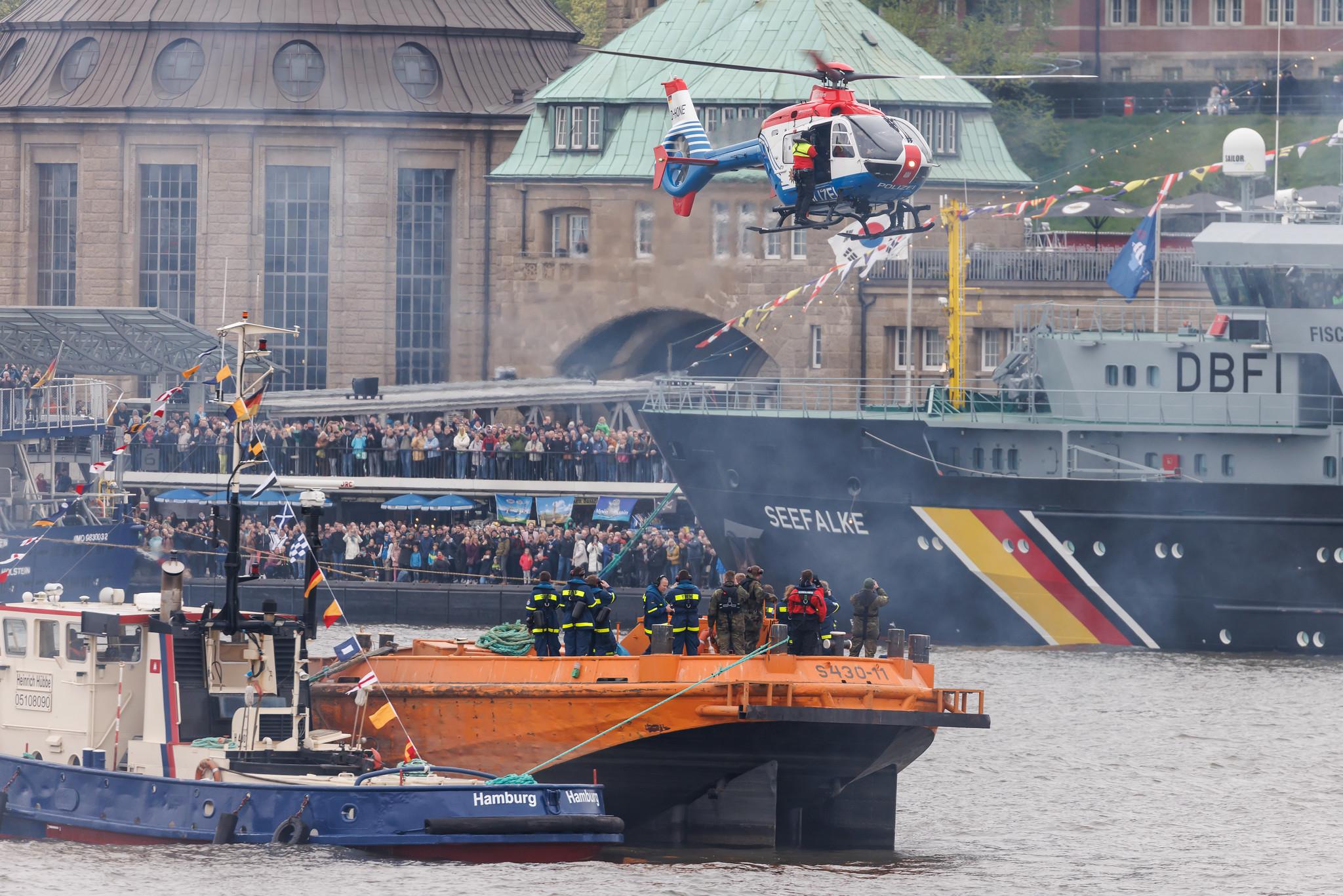 SOS Joint Rescue Operation: Polizei Hamburg | Airbus Helicopters H135 EC35 | D-HONE | MSN 0338