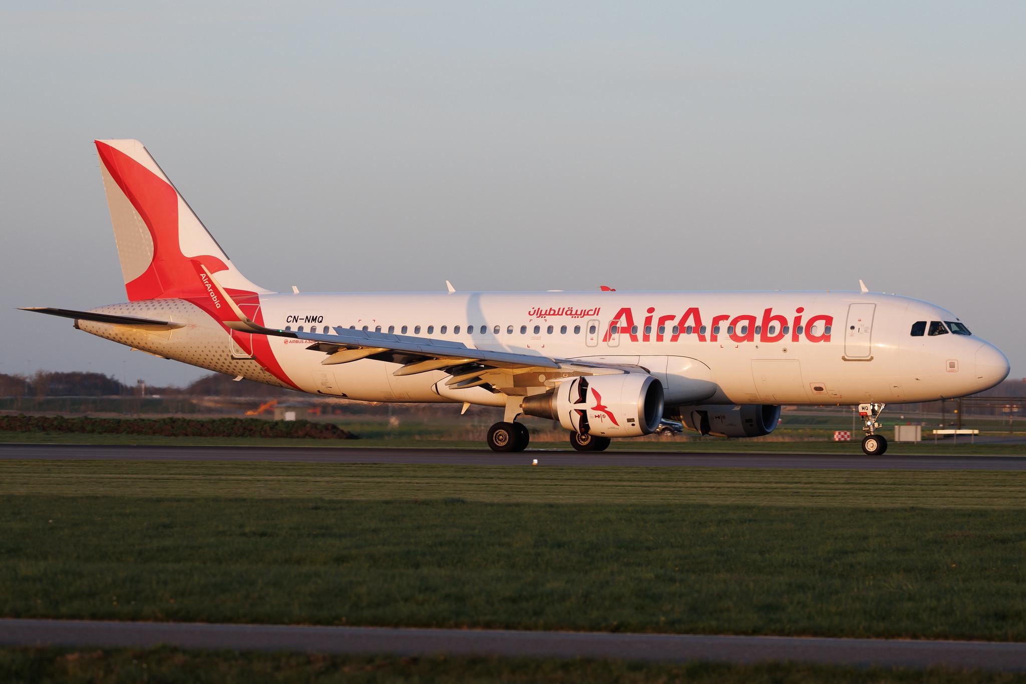 Amsterdam Schiphol: Air Arabia (G9 / ABY) | Operator: Air Arabia Maroc | Airbus A320-214 A320 | CN-NMQ | MSN 05984