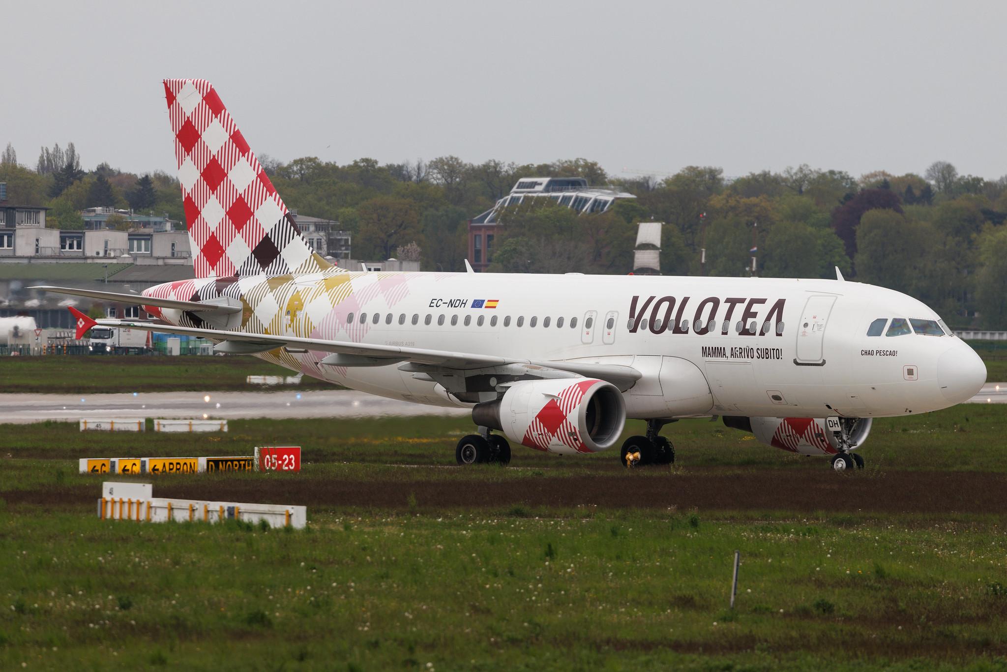 Hamburg Finkenwerder: Volotea (V7 / VOE) | Airbus A319-111 A319 | EC-NDH | MSN 03403