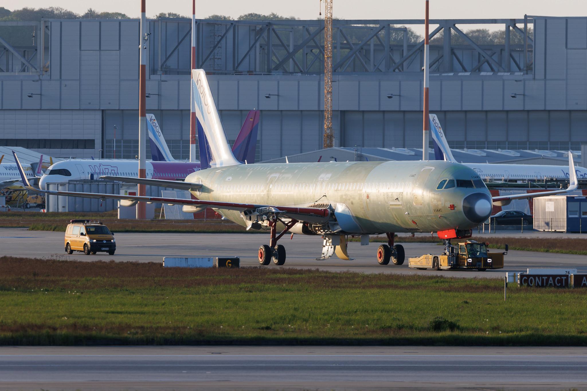 Hamburg Finkenwerder: IndiGo (6E / IGO) | Airbus A321-251NX A21N | D- | VT- | MSN 11447