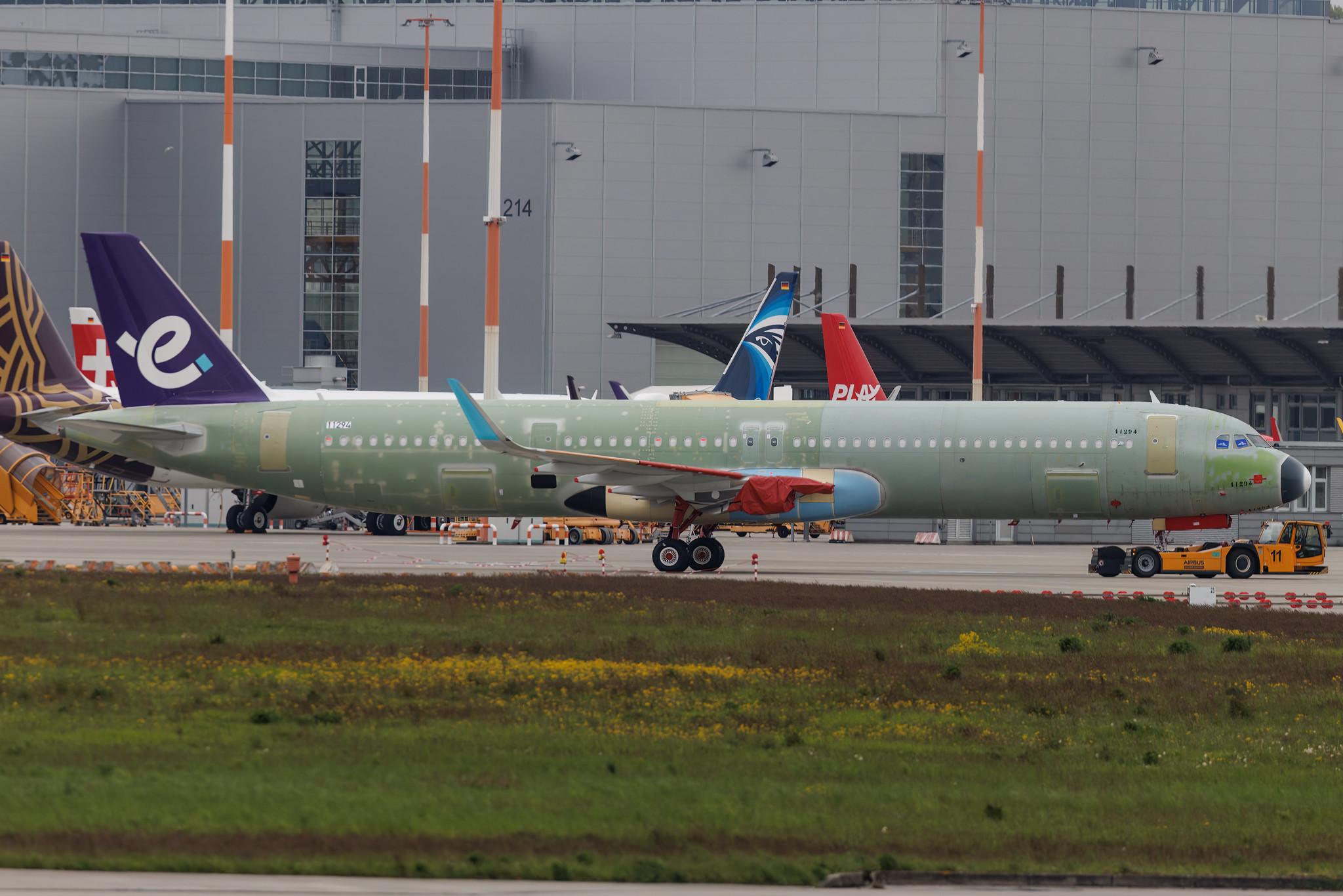 Hamburg Finkenwerder: Hong Kong Express (UO / HKE) | Airbus A321-251NX A21N | D-1 | MSN 11294