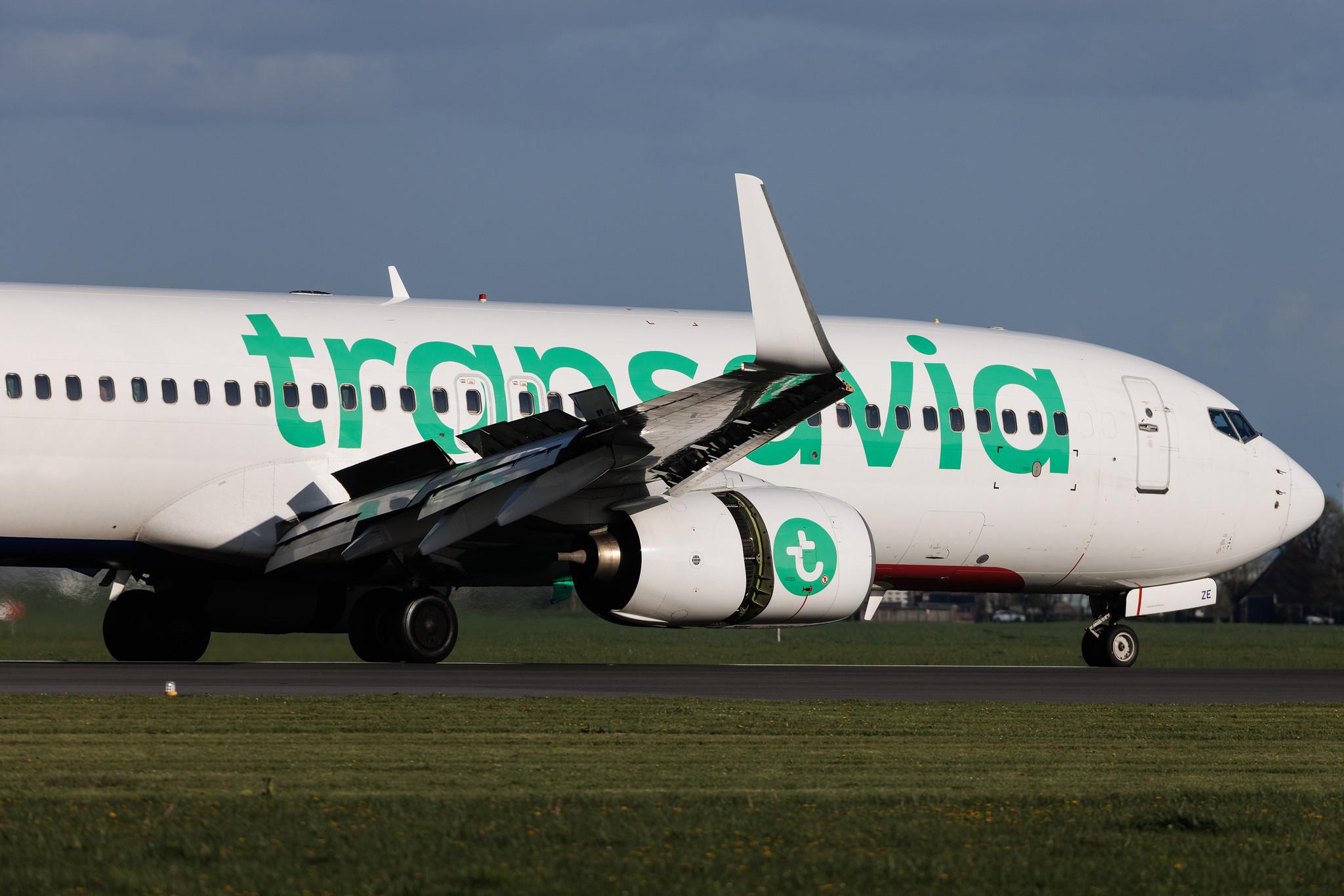 Amsterdam Schiphol: Transavia (HV / TRA) | Boeing 737-8K2 B738 | PH-HZE | MSN 28377