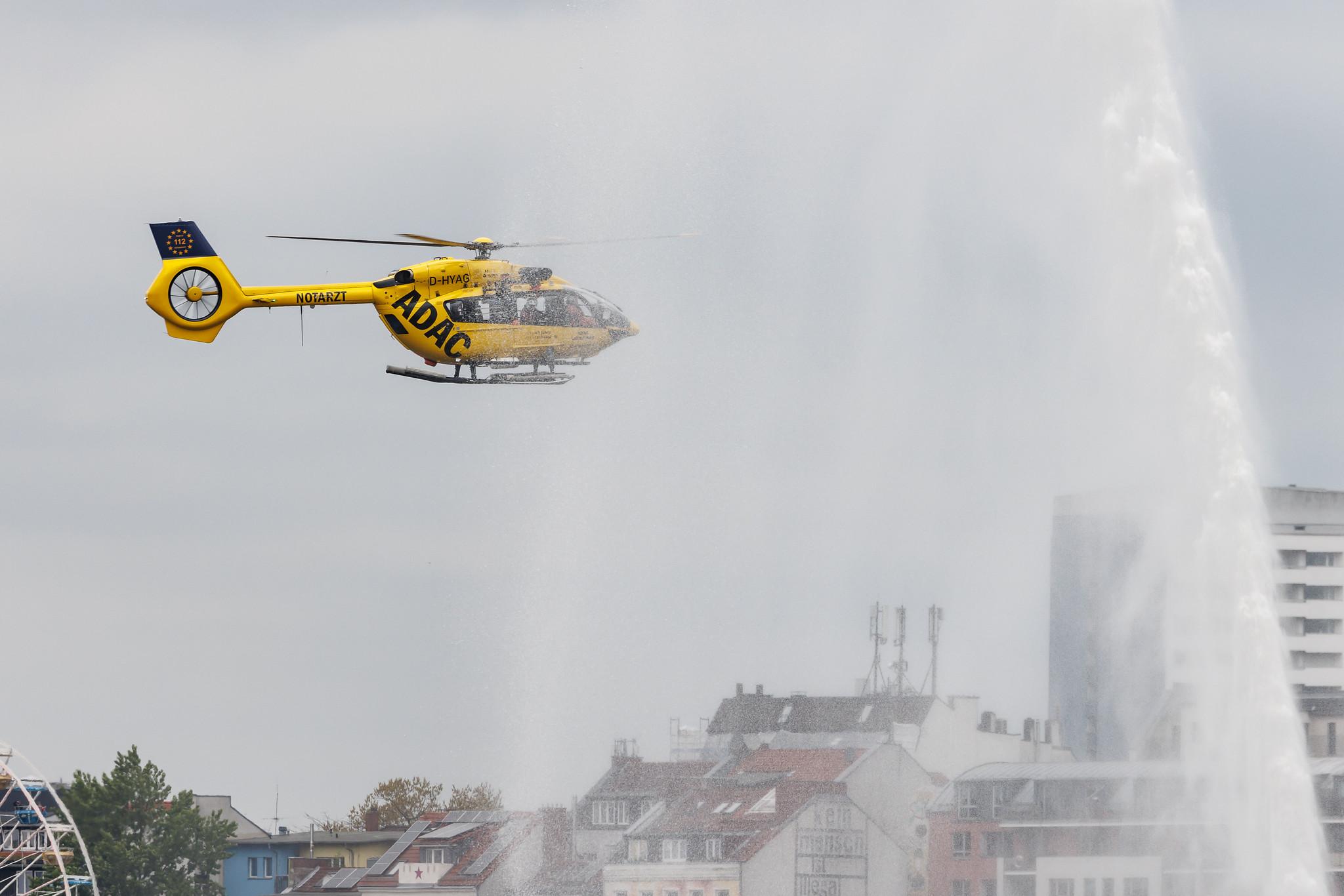 SOS Joint Rescue Operation: ADAC Luftrettung (/ CHX) | Operator: Germany - Air Ambulance |  Airbus Helicopters H145 EC45 | D-HYAG | MSN 20054