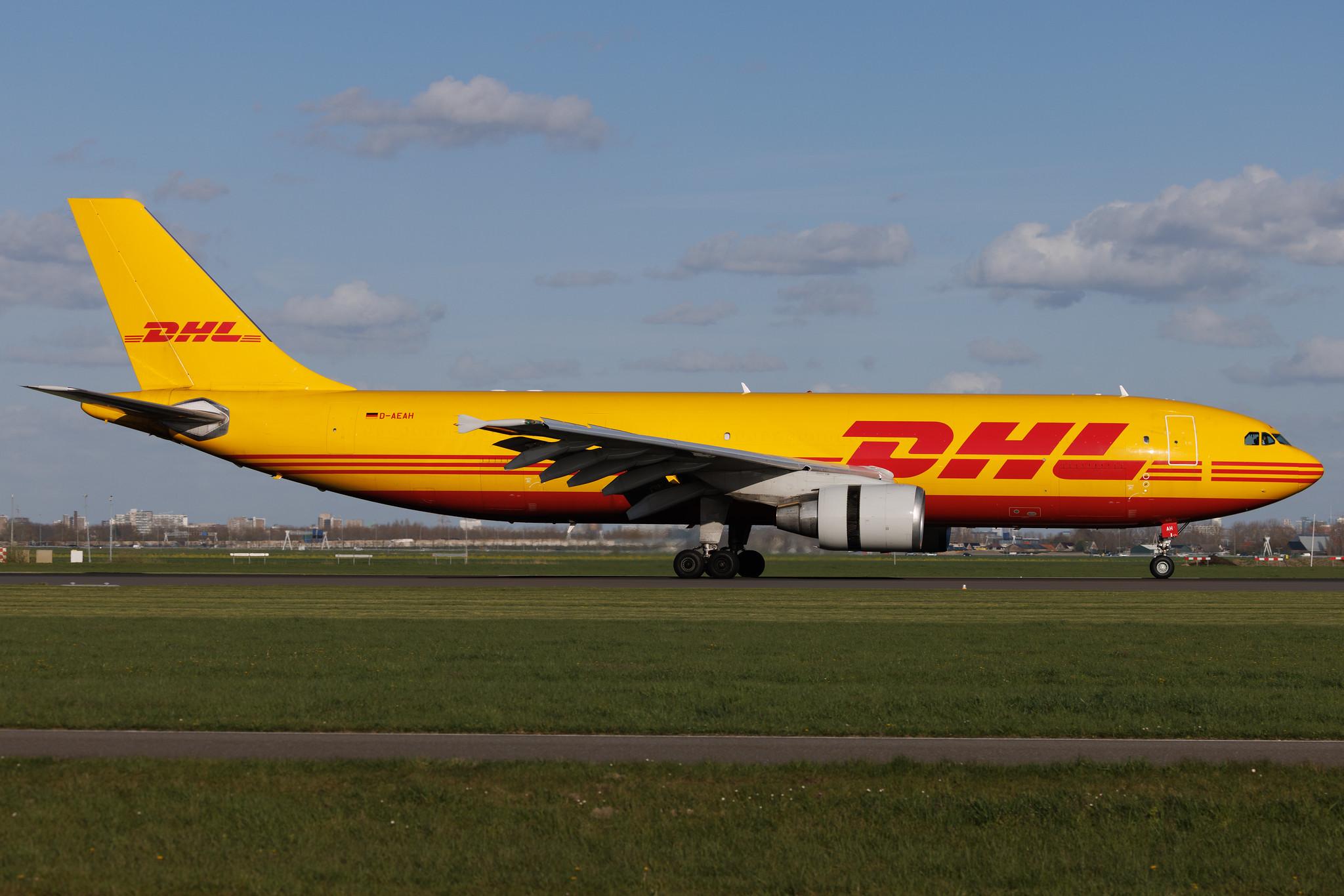 Amsterdam Schiphol: DHL (D0 / DHK) | Operator: European Air Transport | Airbus A300B4-622R(F) A306 | D-AEAH | MSN 783