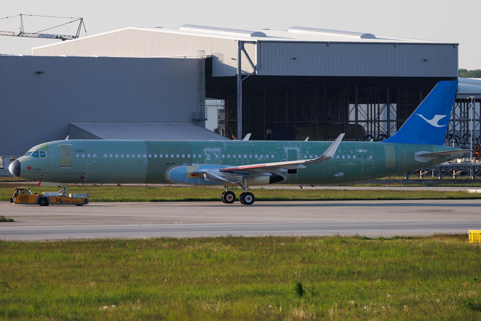 Hamburg Finkenwerder: Xiamen Airlines (MF / CXA) | Airbus A321-251NX A21N | D-AXXI | MSN 11396