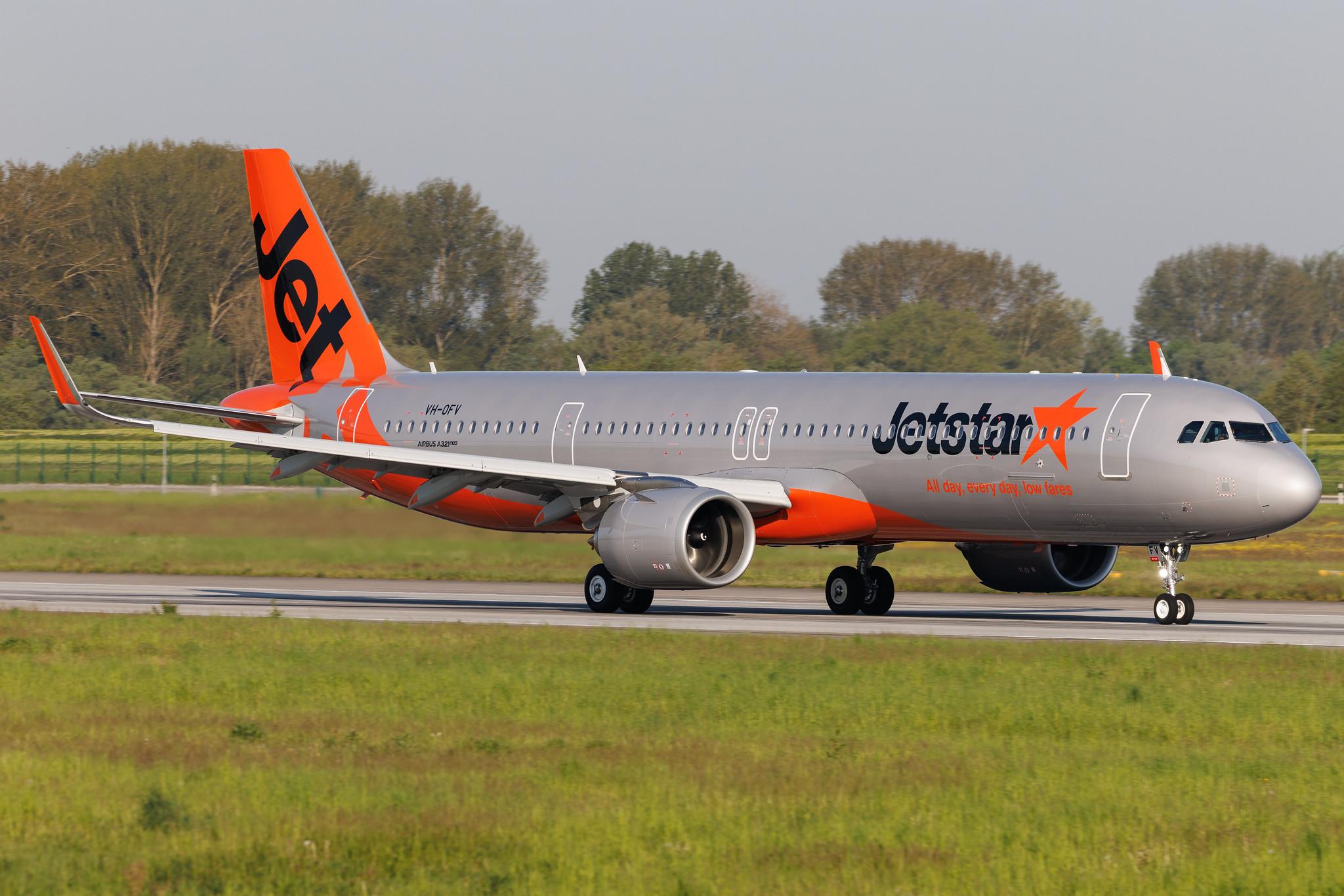 Hamburg Finkenwerder: Jetstar (JQ / JST) | Airbus A321-251NX A21N | VH-OFV | MSN 11301