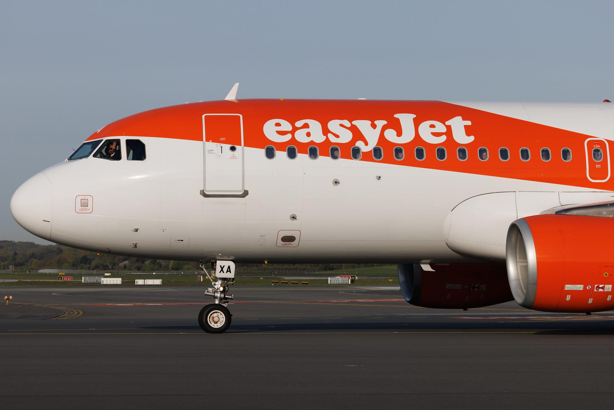 Hamburg Airport: easyJet (U2 / EZY) | Operator: easyJet Switzerland | Airbus A320-214 A320 | HB-JXA | MSN 5138