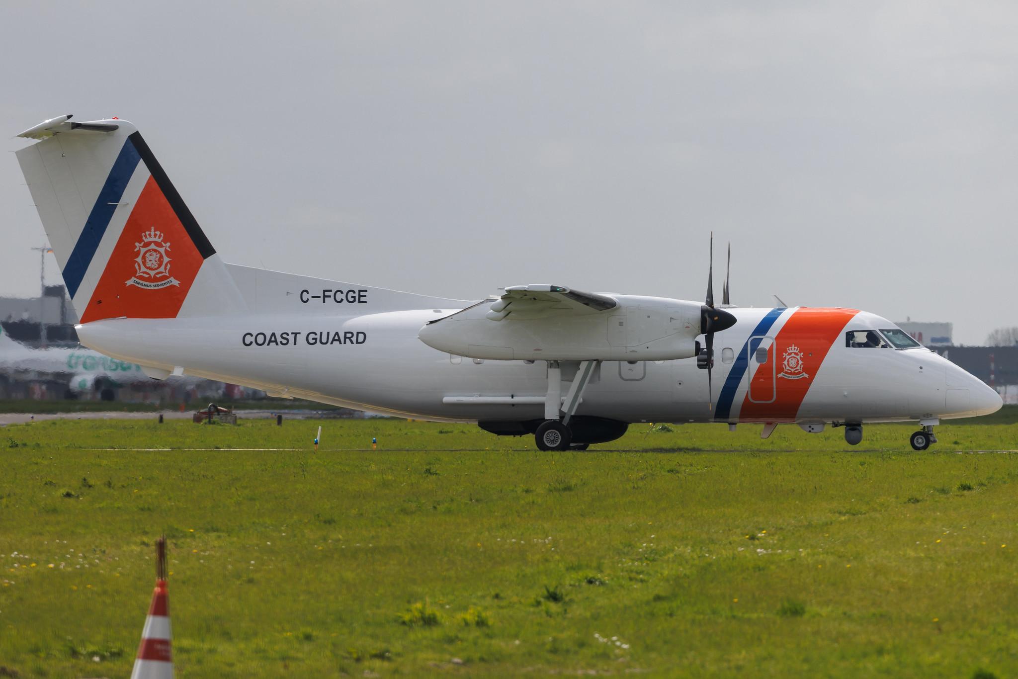 Amsterdam Schiphol: PAL Aerospace (/ SPR) | De Havilland Canada Dash 8-100 DH8A | C-FCGE | MSN 038