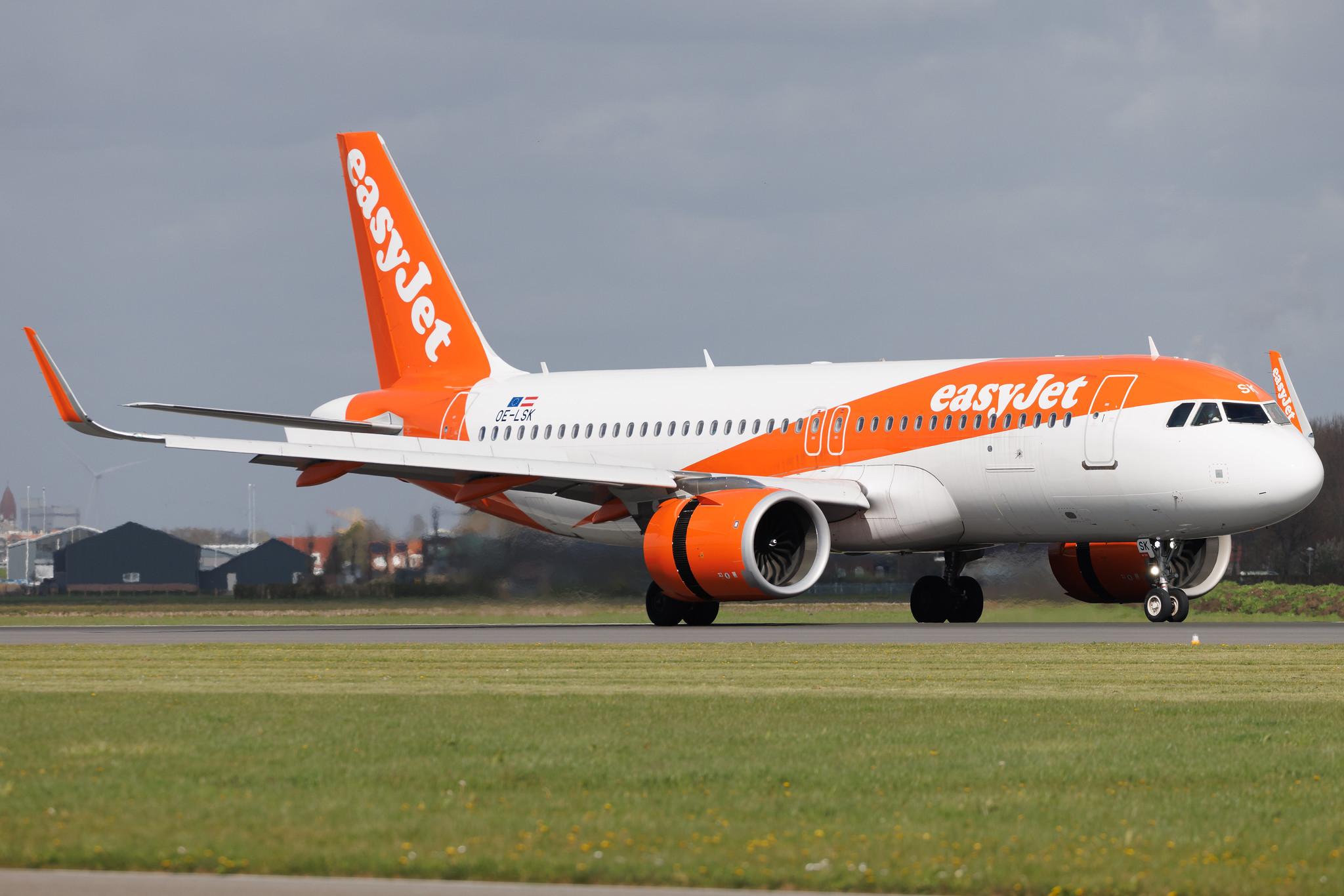 Amsterdam Schiphol: easyJet (U2 / EZY) | Operator: easyJet Europe | Airbus A320-251N A20N | OE-LSK | MSN 09111