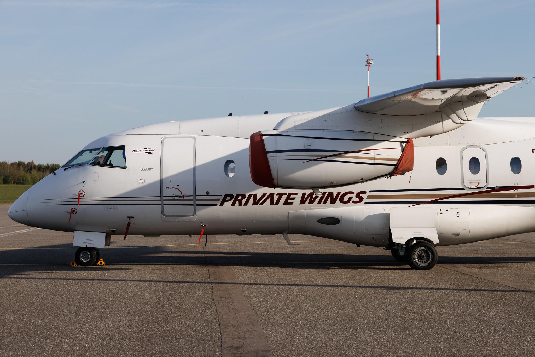 Hamburg Airport: Private Wings (8W / PWF) | Dornier 328-310 Jet J328 | D-BJET | MSN 3207