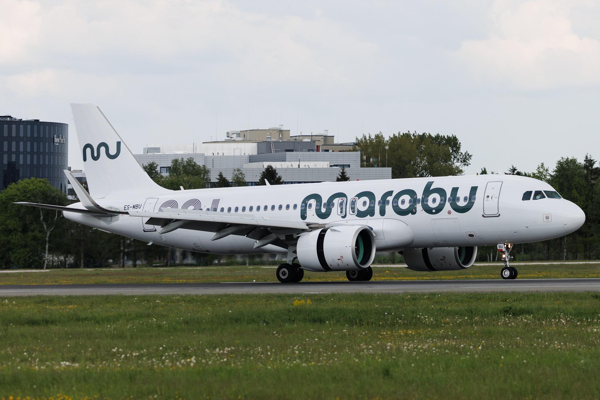 Hamburg Airport: Marabu (DI / MBU) | Airbus A320-271N A20N | ES-MBU | MSN 06799
