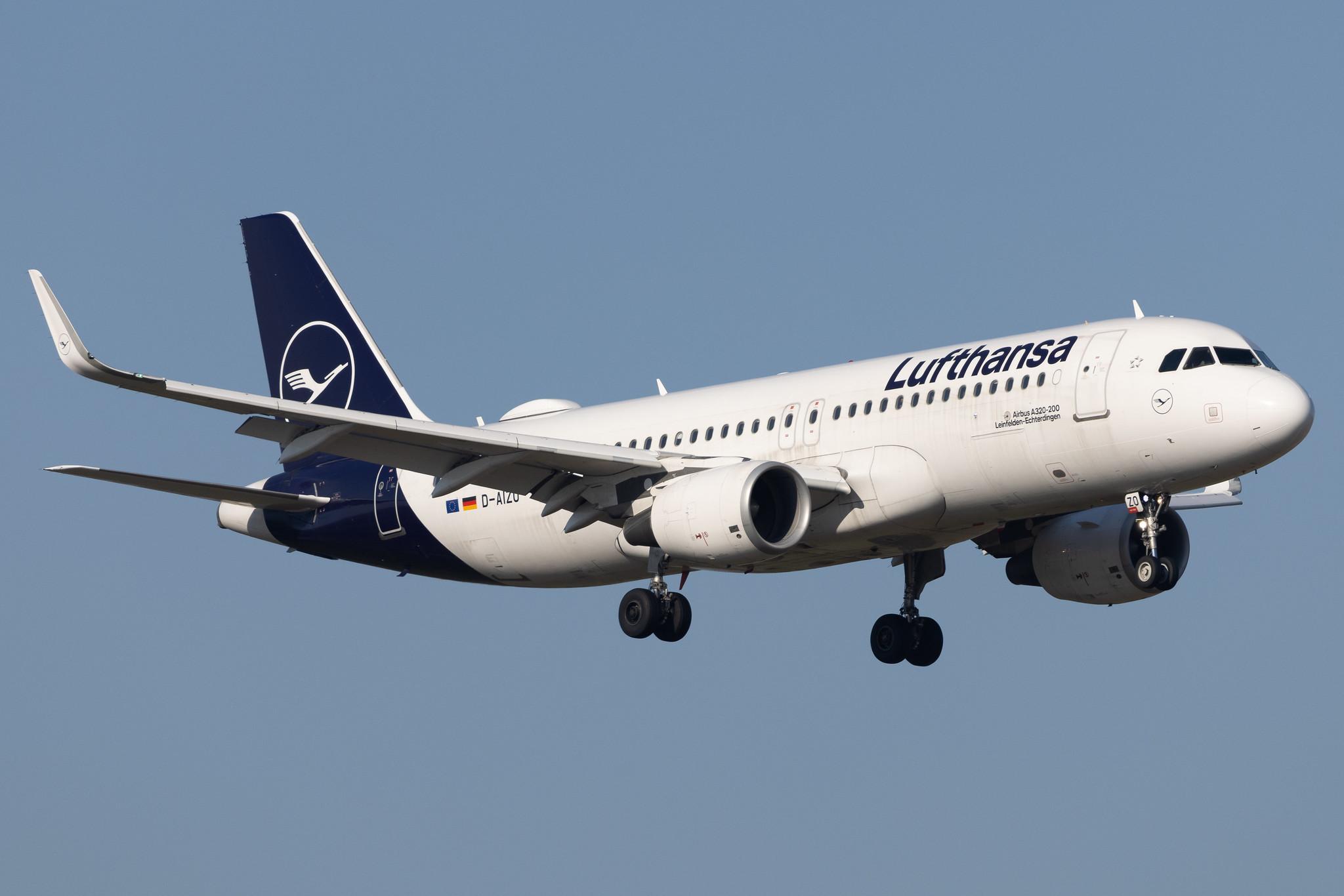 Flughafen Berlin Brandenburg: Lufthansa (LH / DLH) |  Airbus A320-214 A320 | D-AIZO | MSN 5441