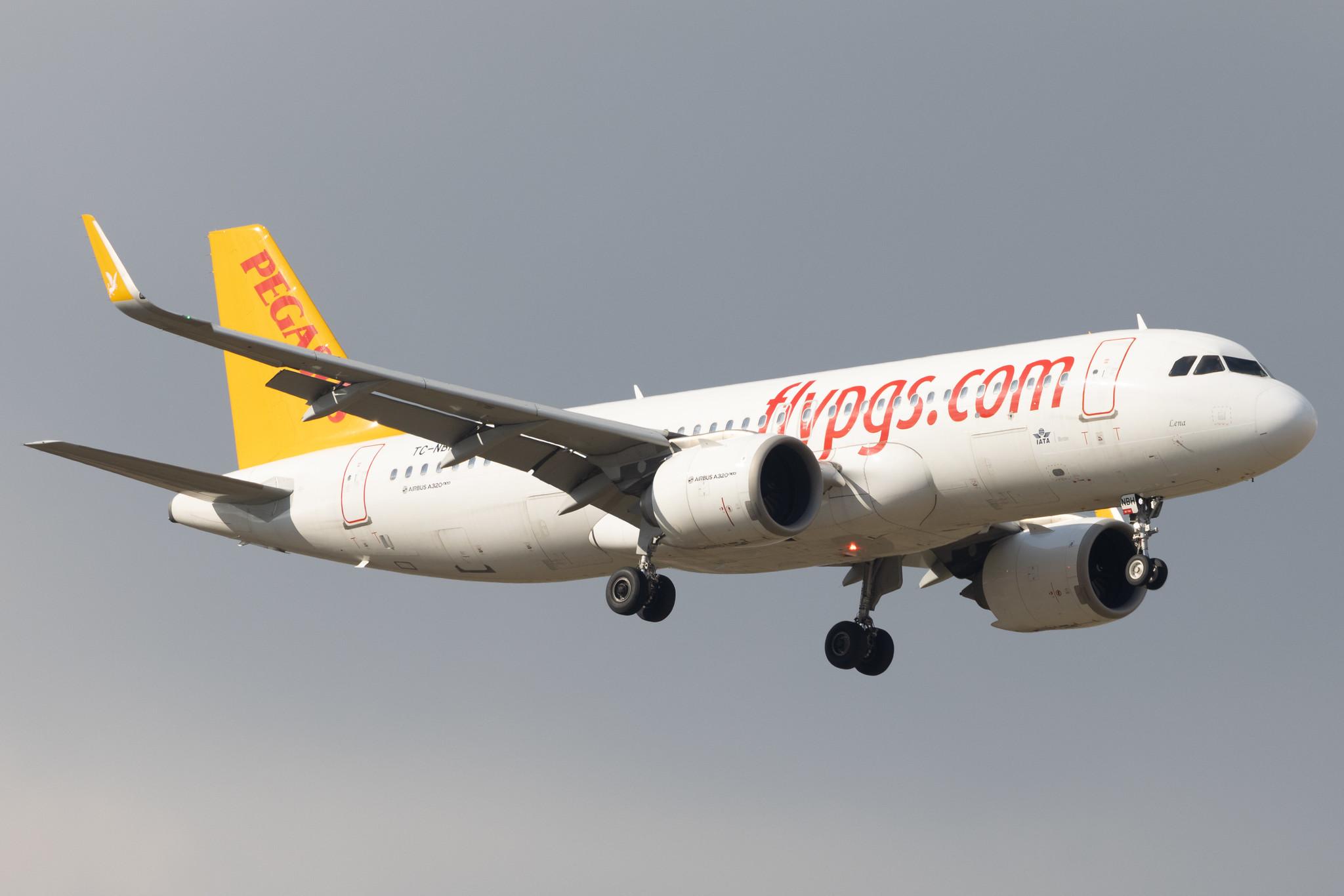 Flughafen Berlin Brandenburg: Pegasus (PC / PGT) | Operator: Pegasus Airlines | Airbus A320-251N A20N | TC-NBH | MSN 07399