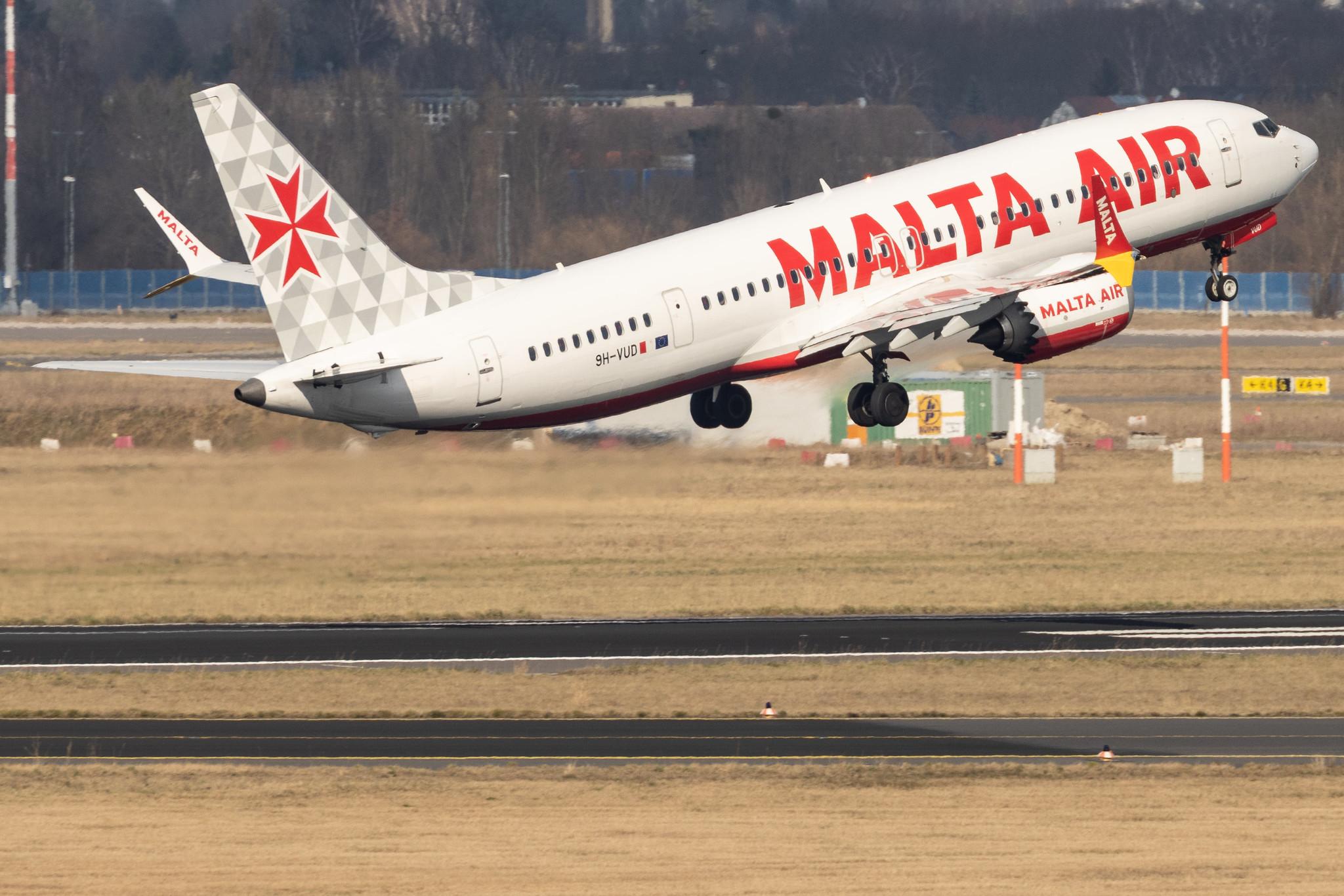 Flughafen Berlin Brandenburg: Malta Air (AL / MAY) | Boeing 737 MAX 8-200 B38M | 9H-VUD | MSN 65878