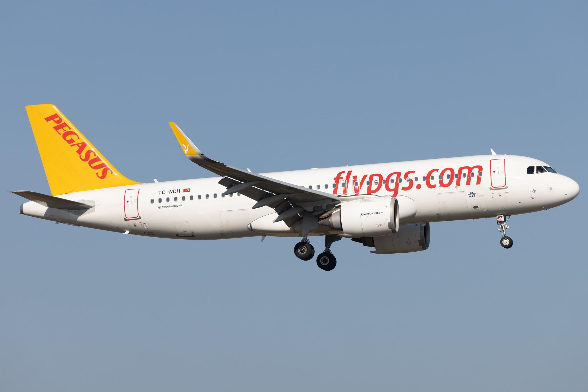 Flughafen Berlin Brandenburg: Pegasus (PC / PGT) | Operator: Pegasus Airlines | Airbus A320-251N A20N | TC-NCH | MSN 08962